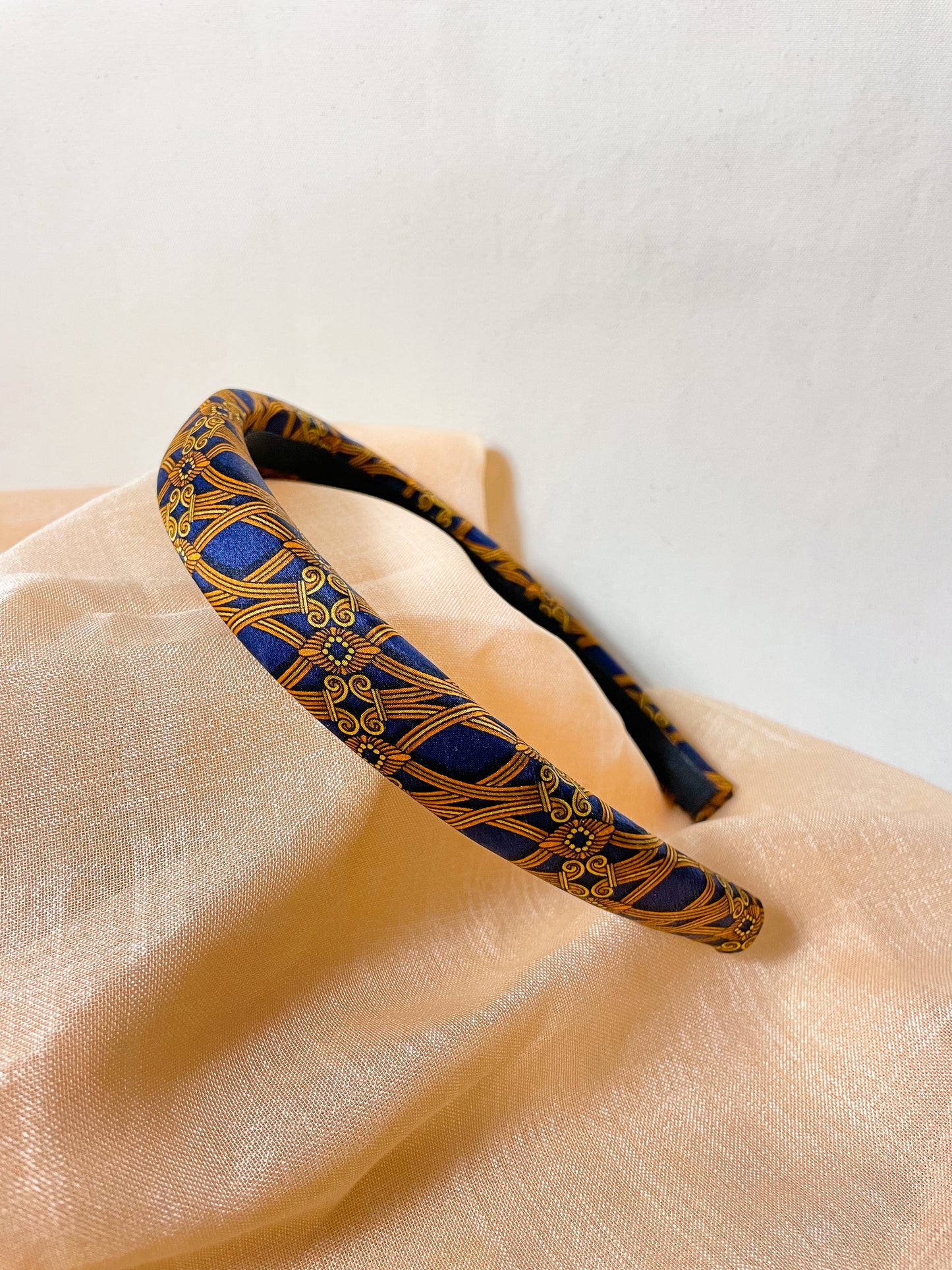 Headband Upcyclé Essentiel 'Panier en Osier'