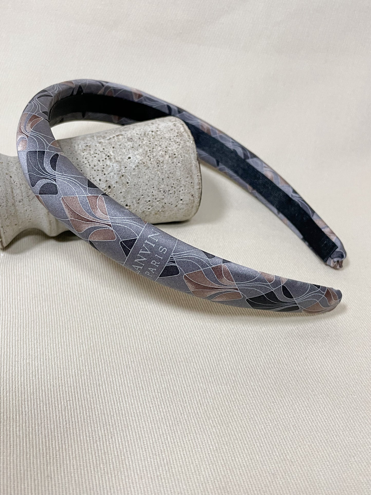 Headband Upcyclé Iconique 'Petrichor'
