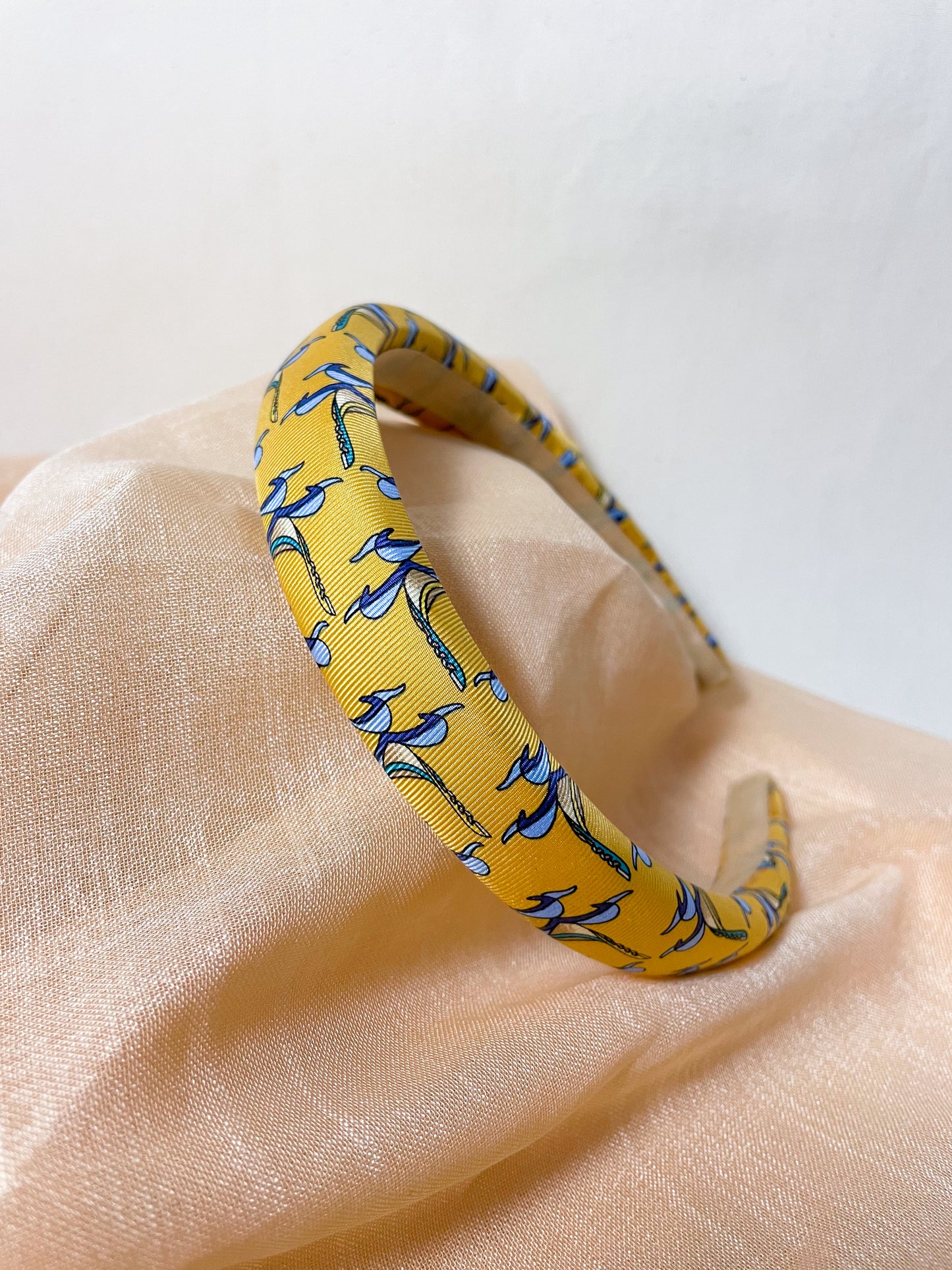 Headband Upcyclé Essentiel 'Céleste' N°2