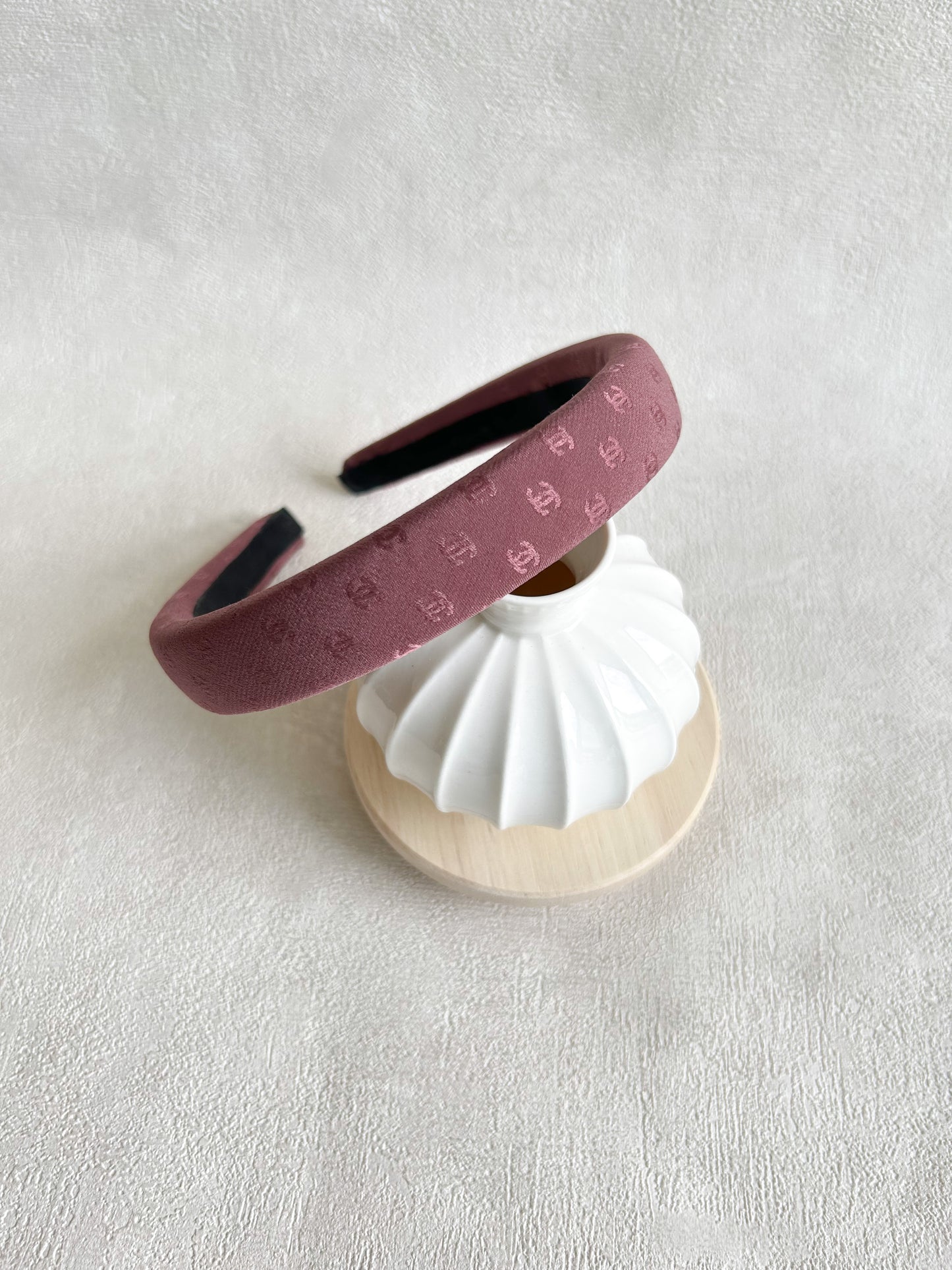 Headband Upcyclé Iconique 'Pourpre'