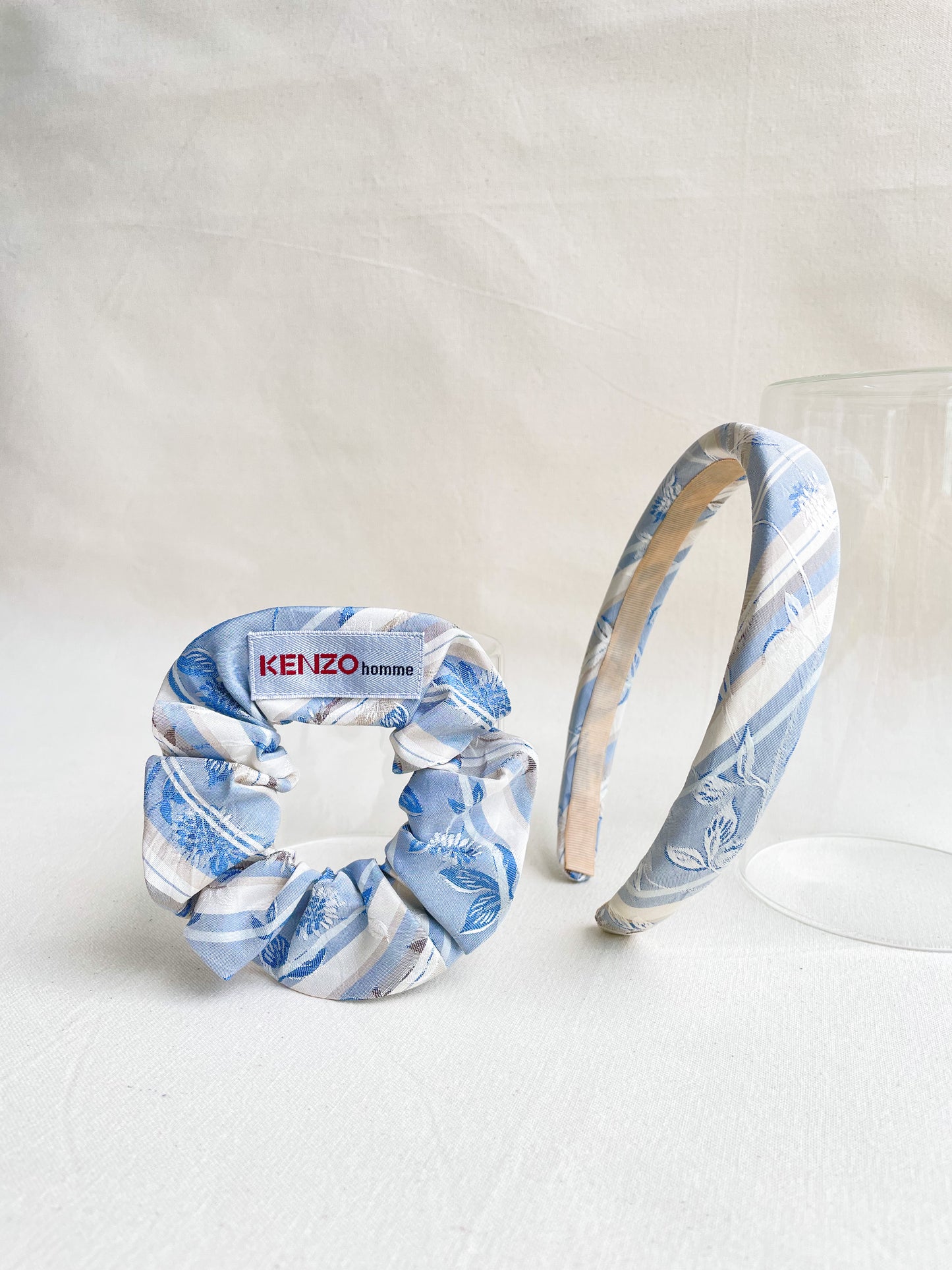Ensemble Upcyclé Iconique 'Blue Delphinium'