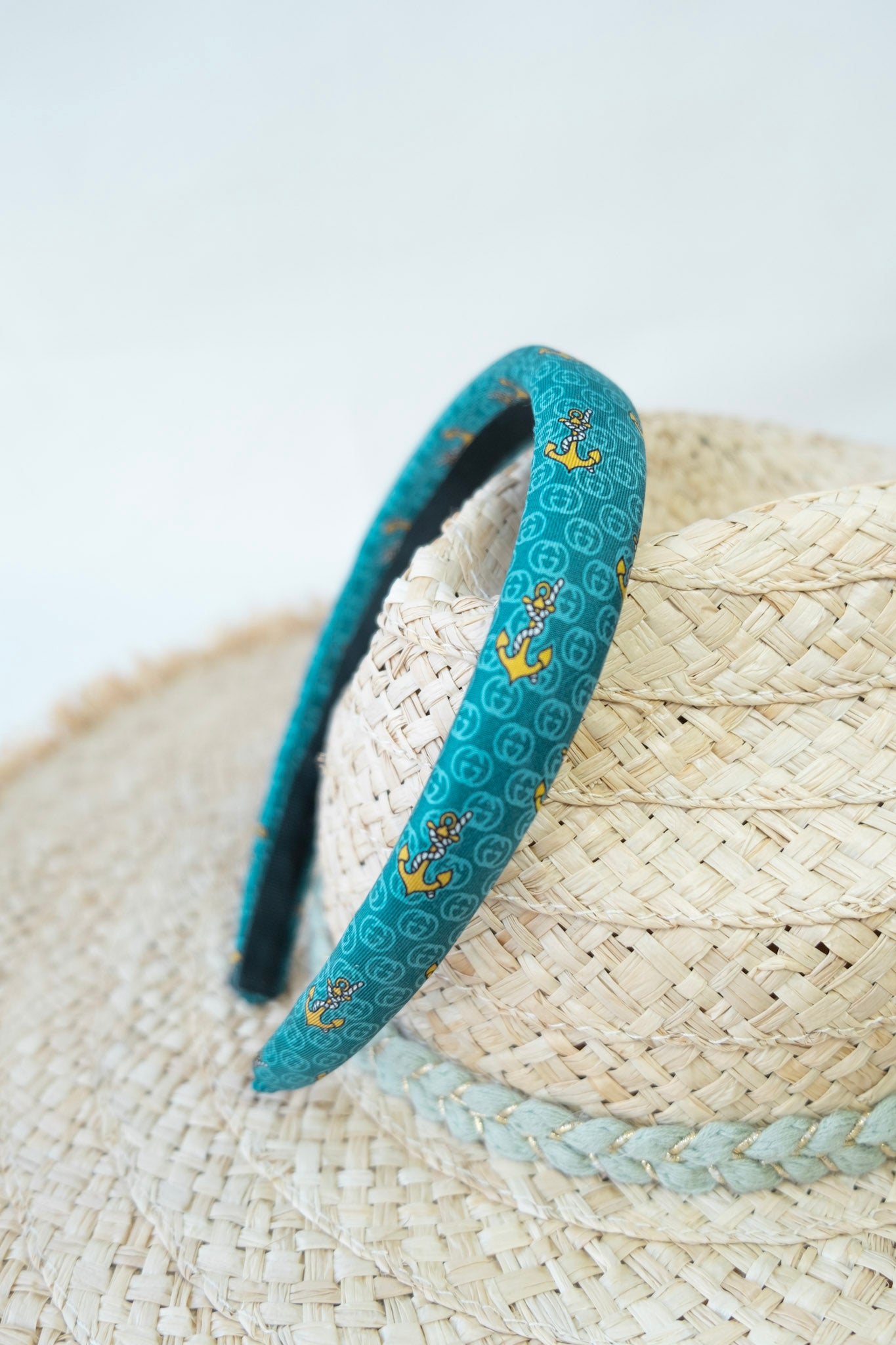 Headband Upcyclé Iconique 'Croisière Idéale' N°2