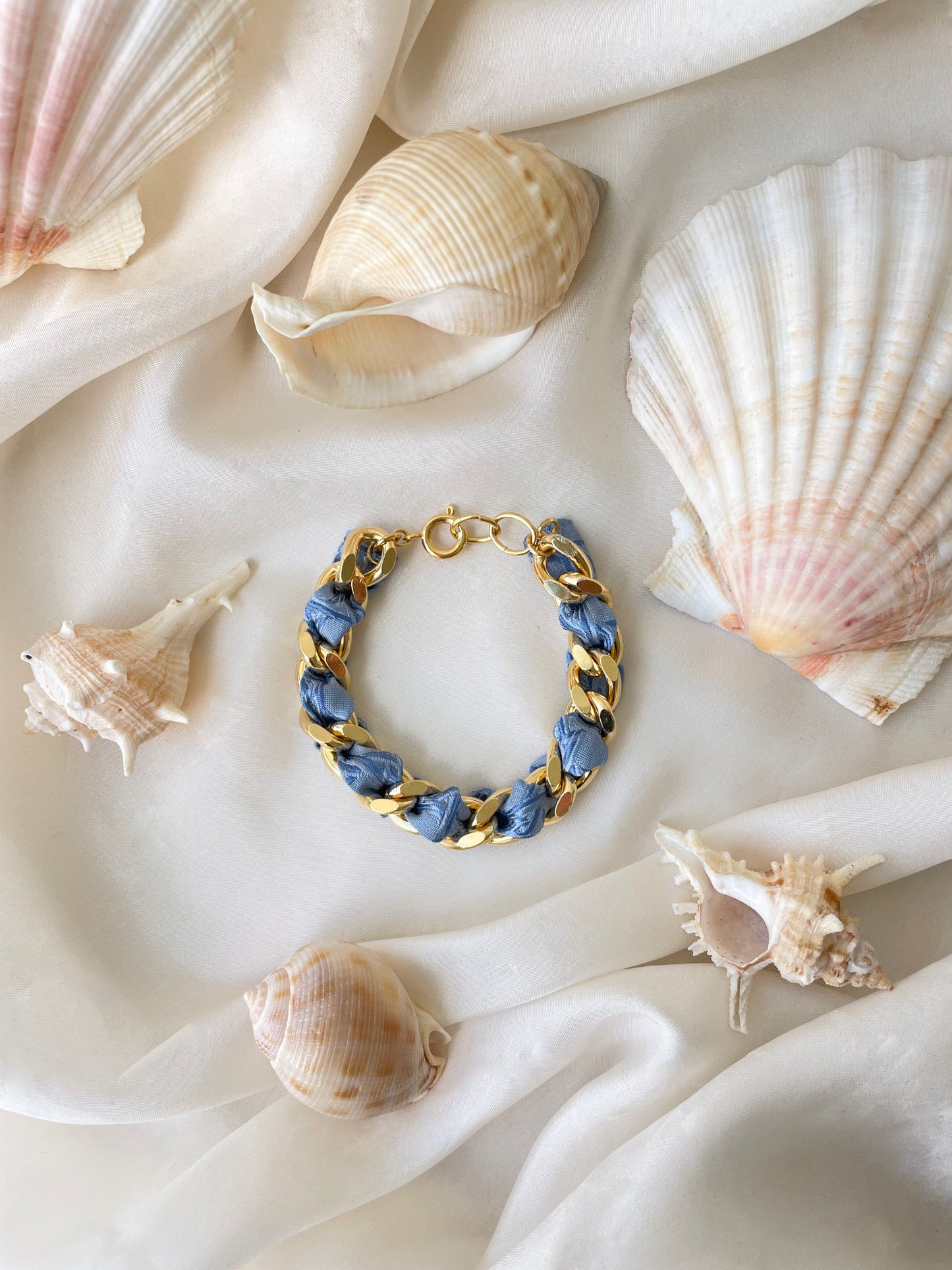 Ensemble Upcyclé Iconique 'Ocean Blue' N°2