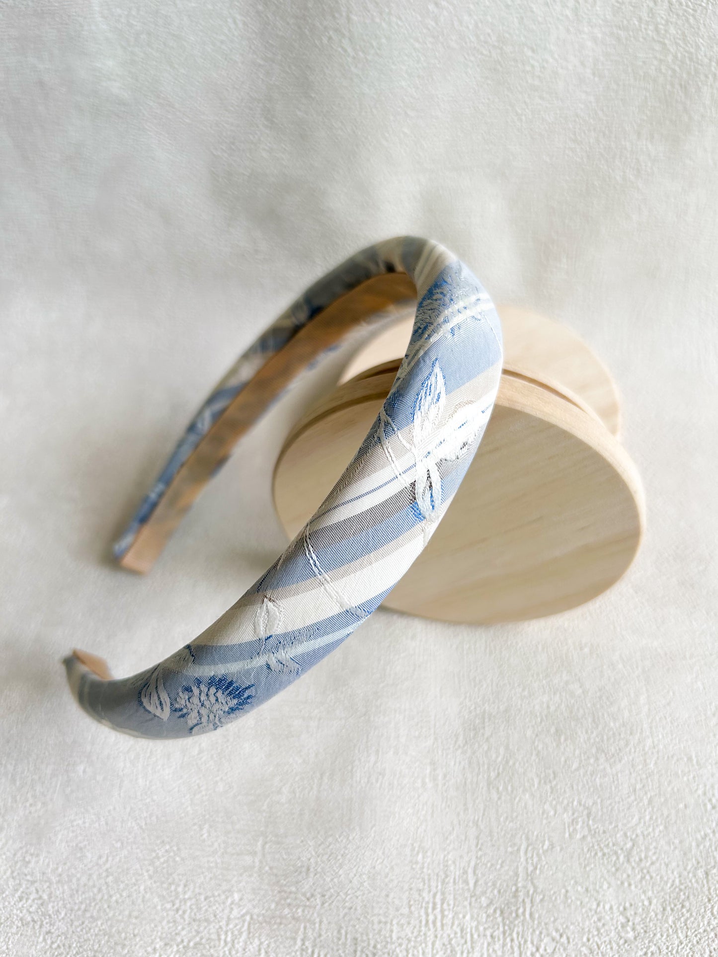 Headband Upcyclé Essentiel 'Blue Delphinium'