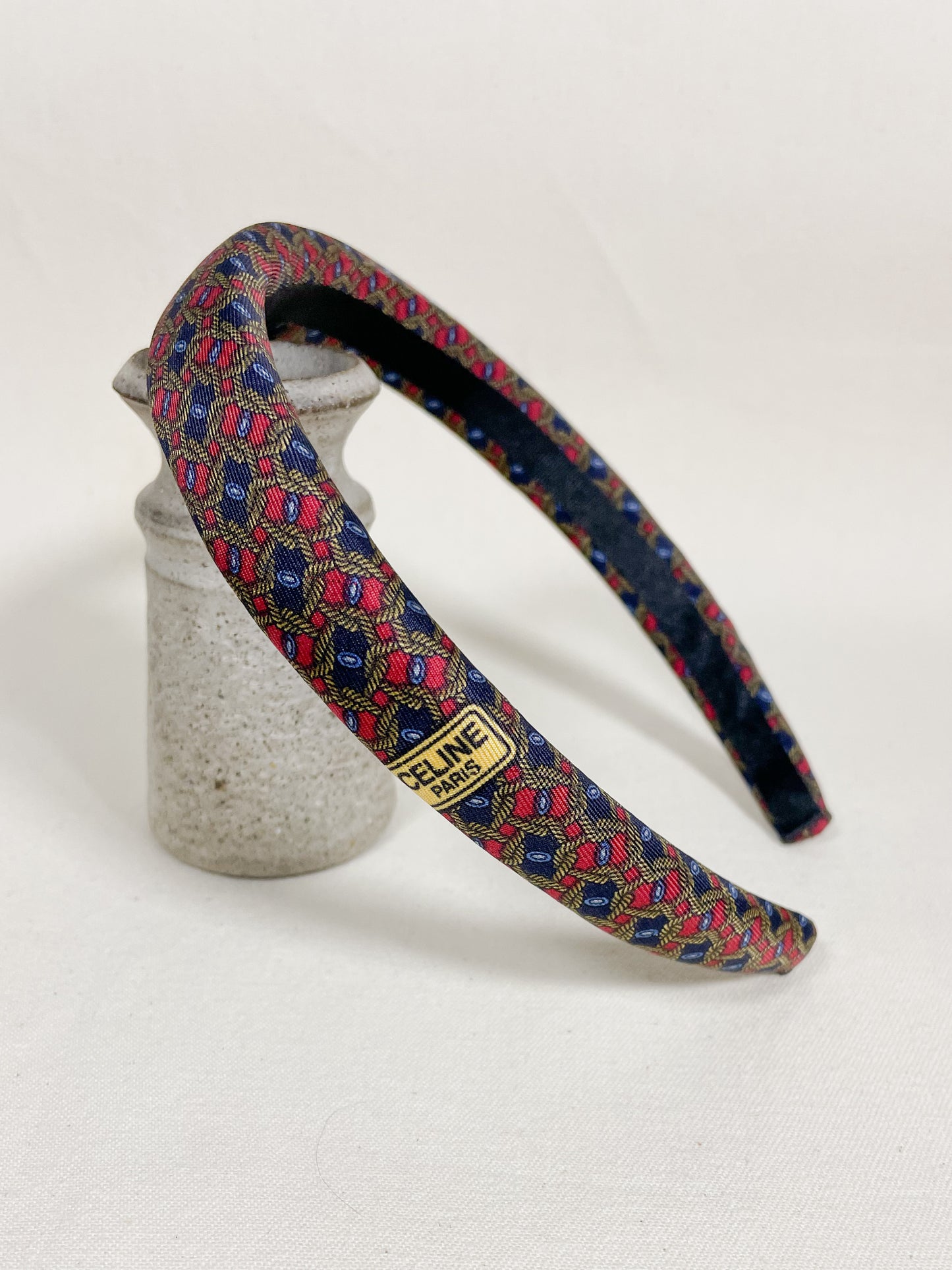 Headband Upcyclé Iconique 'Le Médaillon'