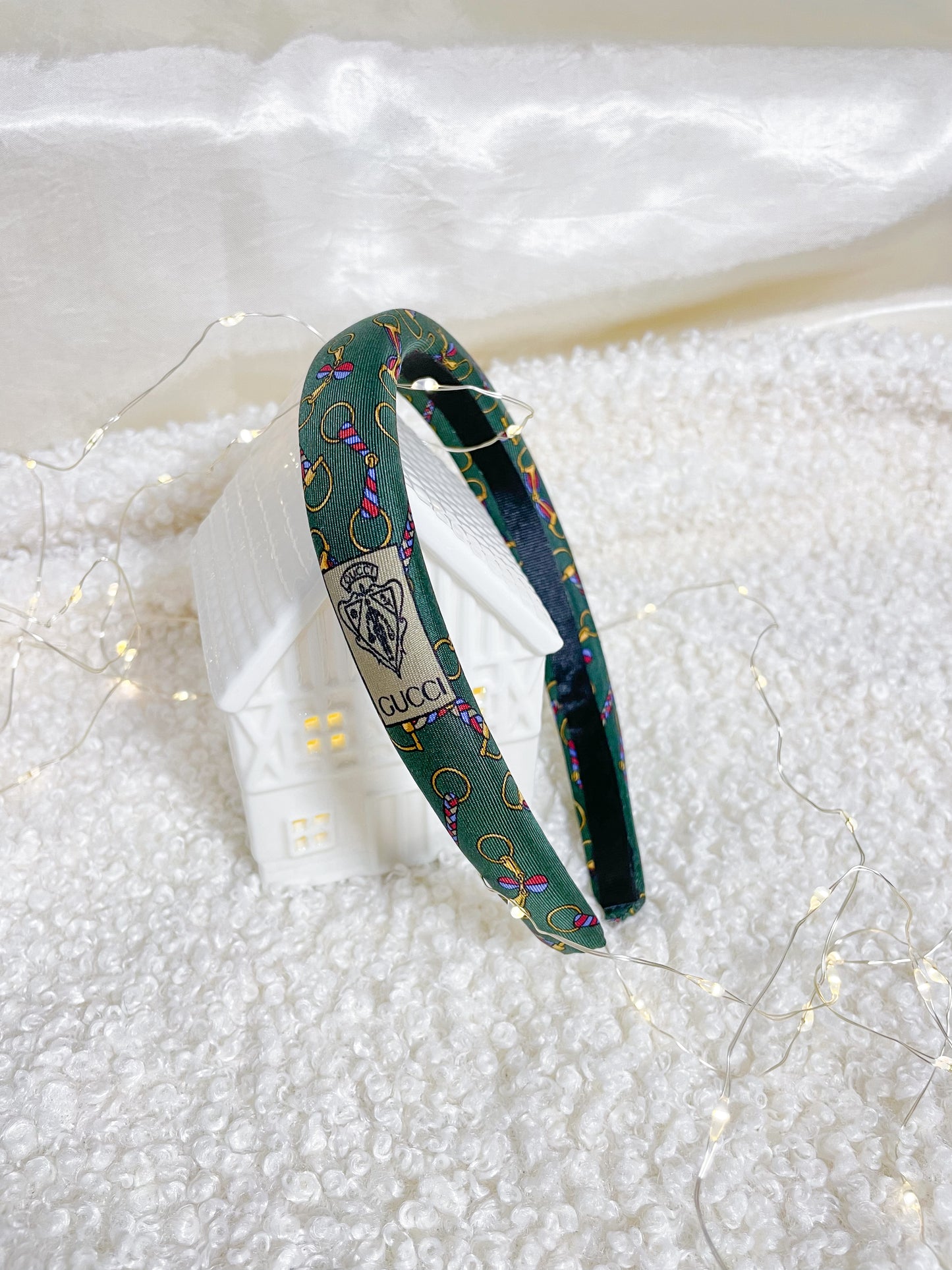 Headband Upcyclé Iconique 'Jouvencelle'