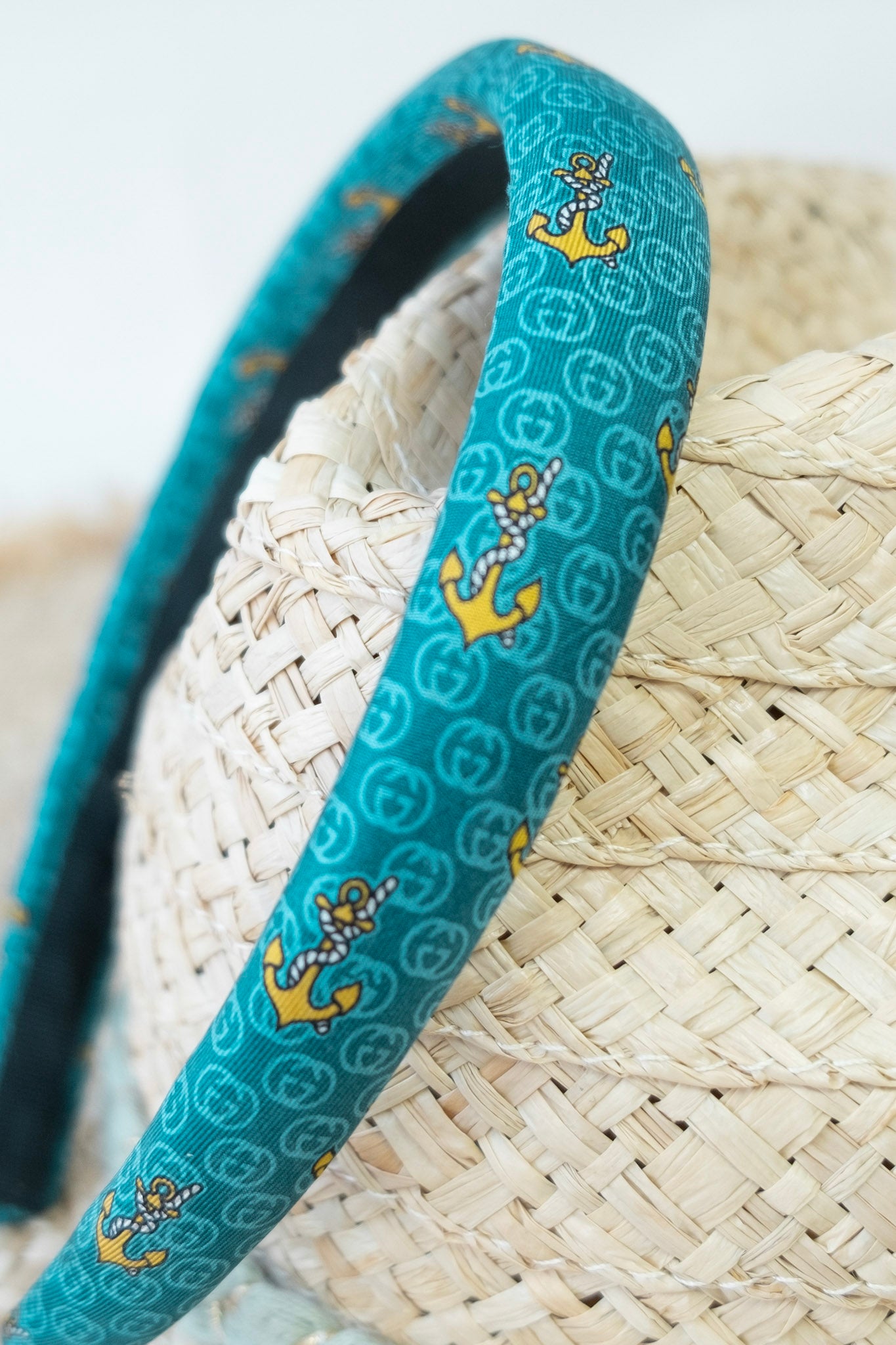 Headband Upcyclé Iconique 'Croisière Idéale' N°2