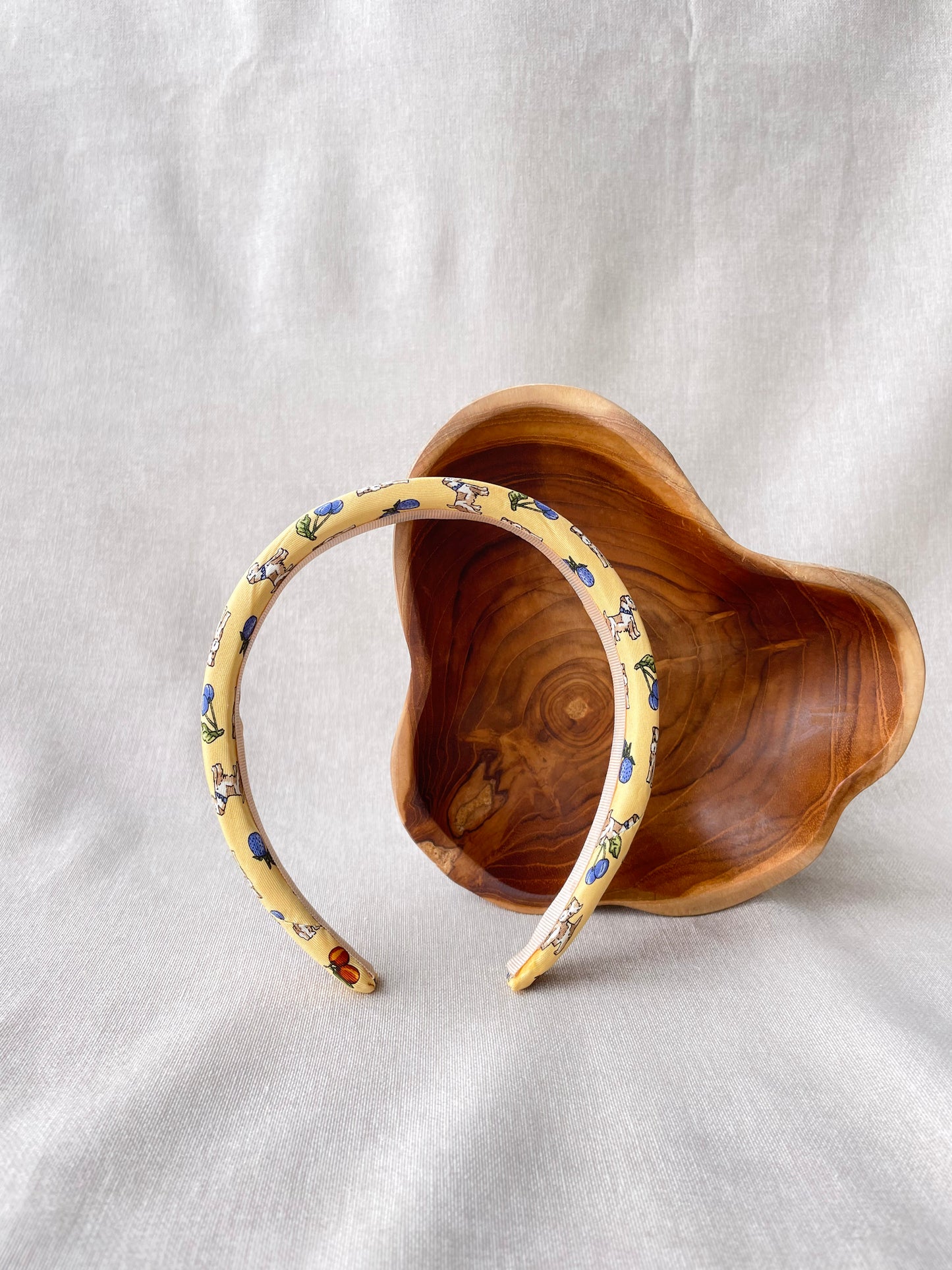 Headband Upcyclé Essentiel 'Promenade au Parc'