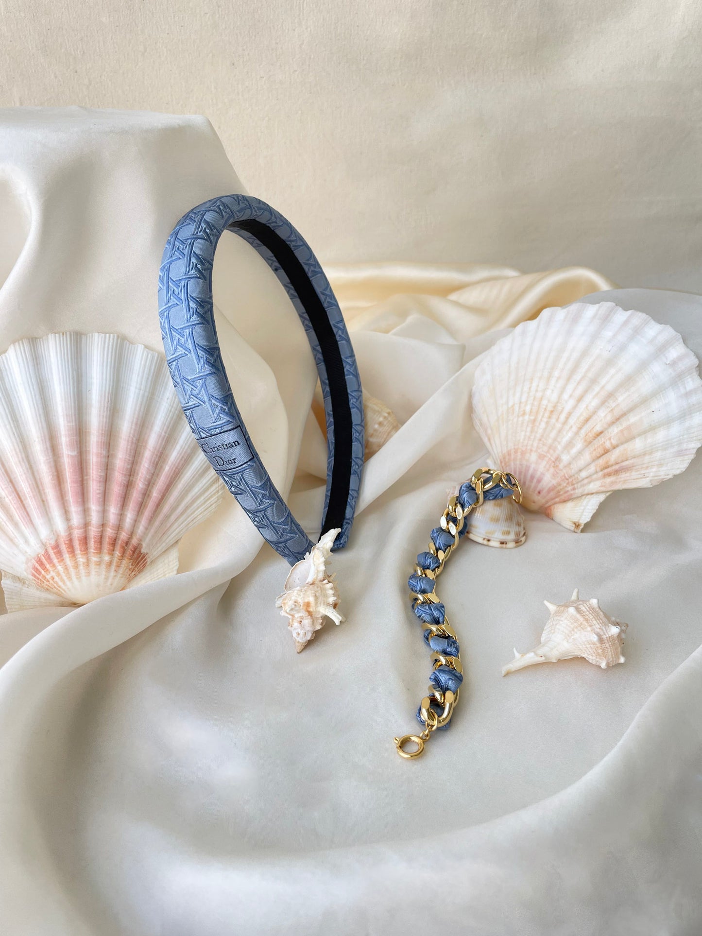 Ensemble Upcyclé Iconique 'Ocean Blue' N°1