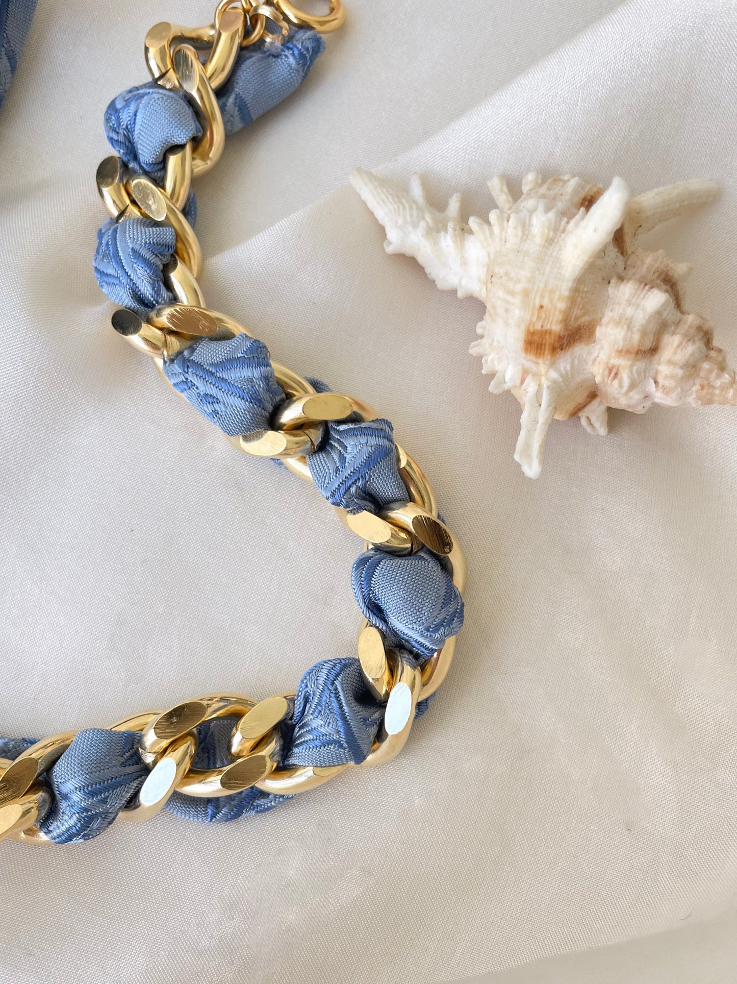 Ensemble Upcyclé Iconique 'Ocean Blue' N°2