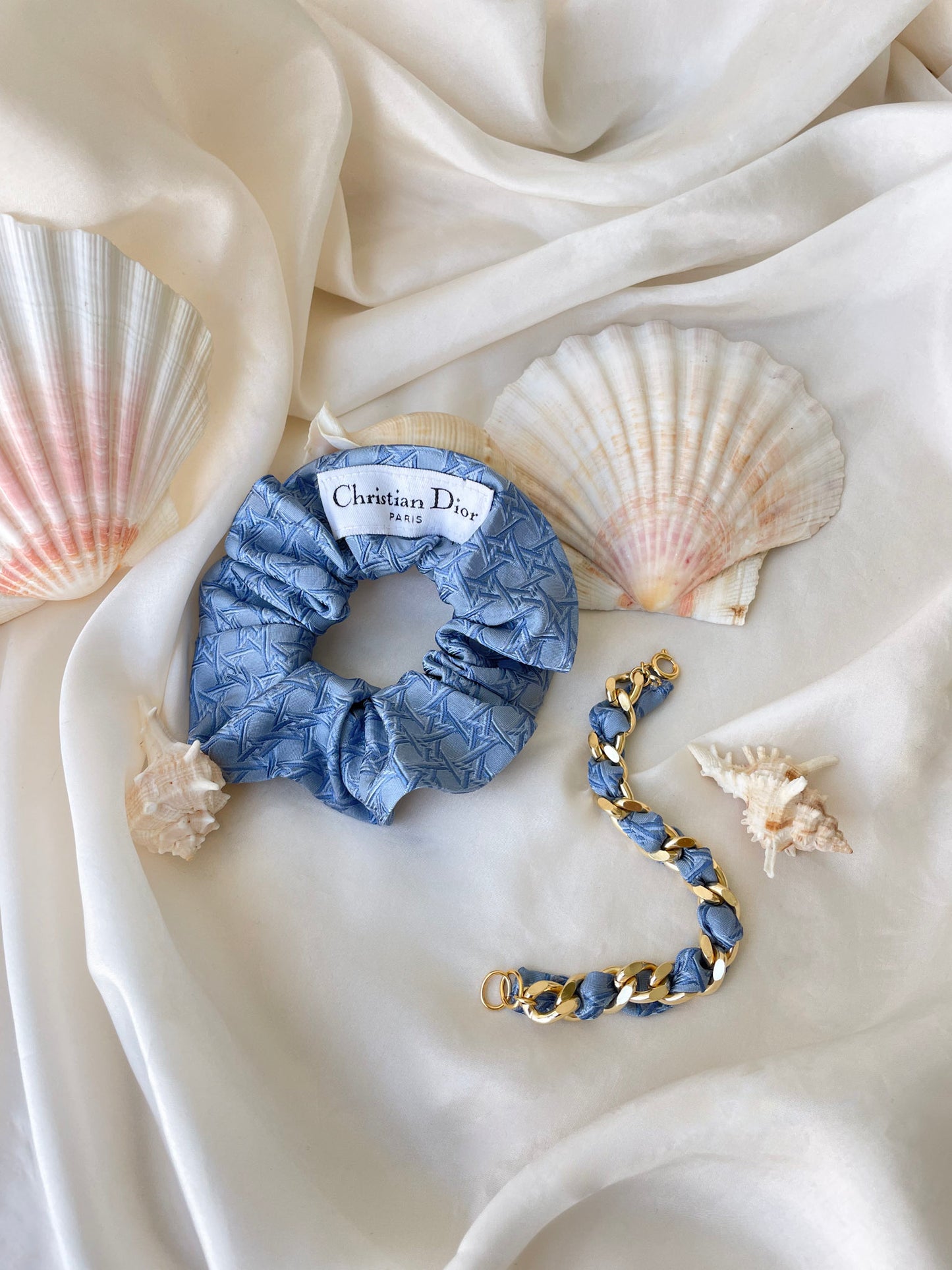 Ensemble Upcyclé Iconique 'Ocean Blue' N°2