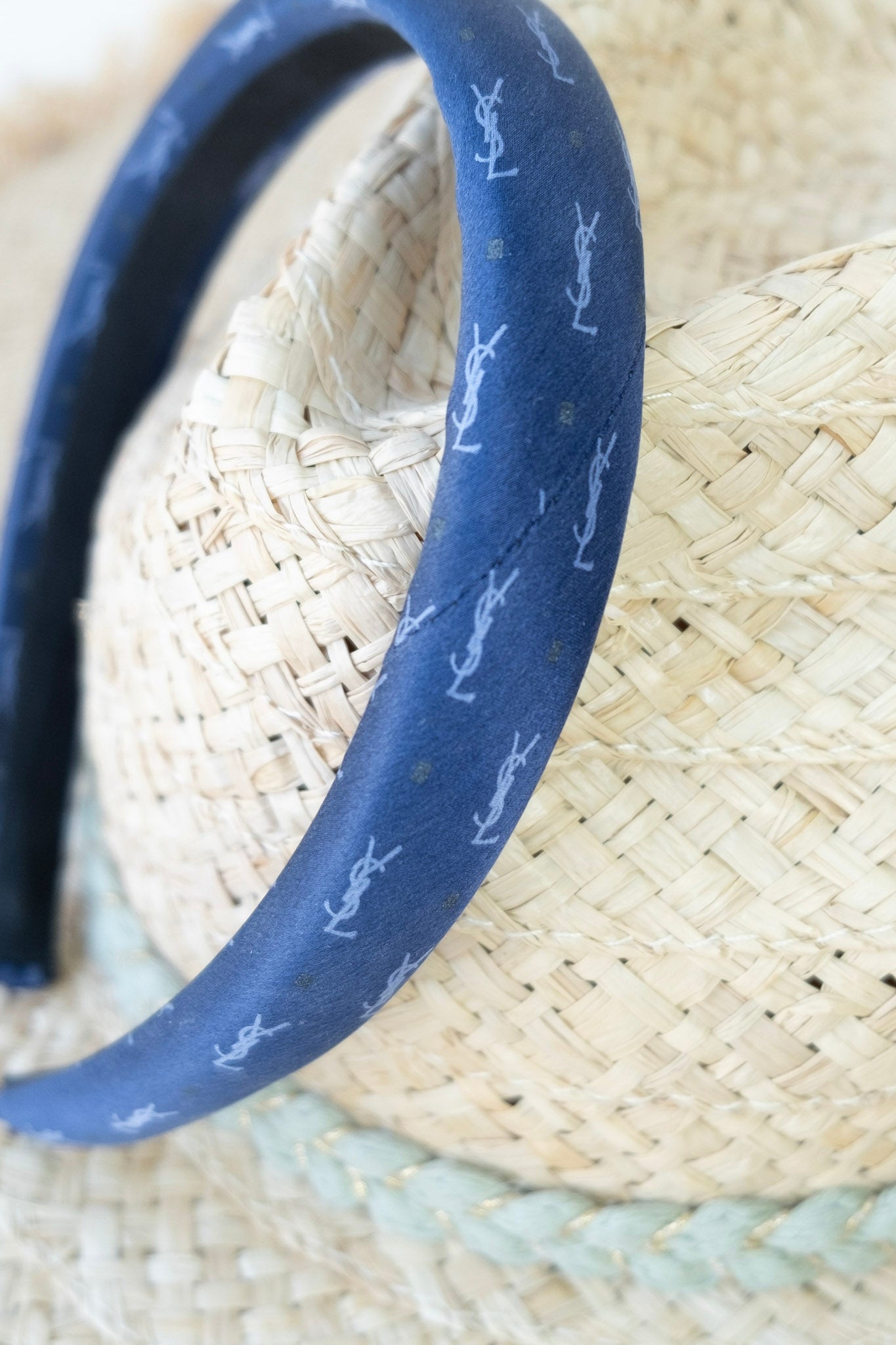 Headband Upcyclé Iconique 'Nuit Estivale' N°2