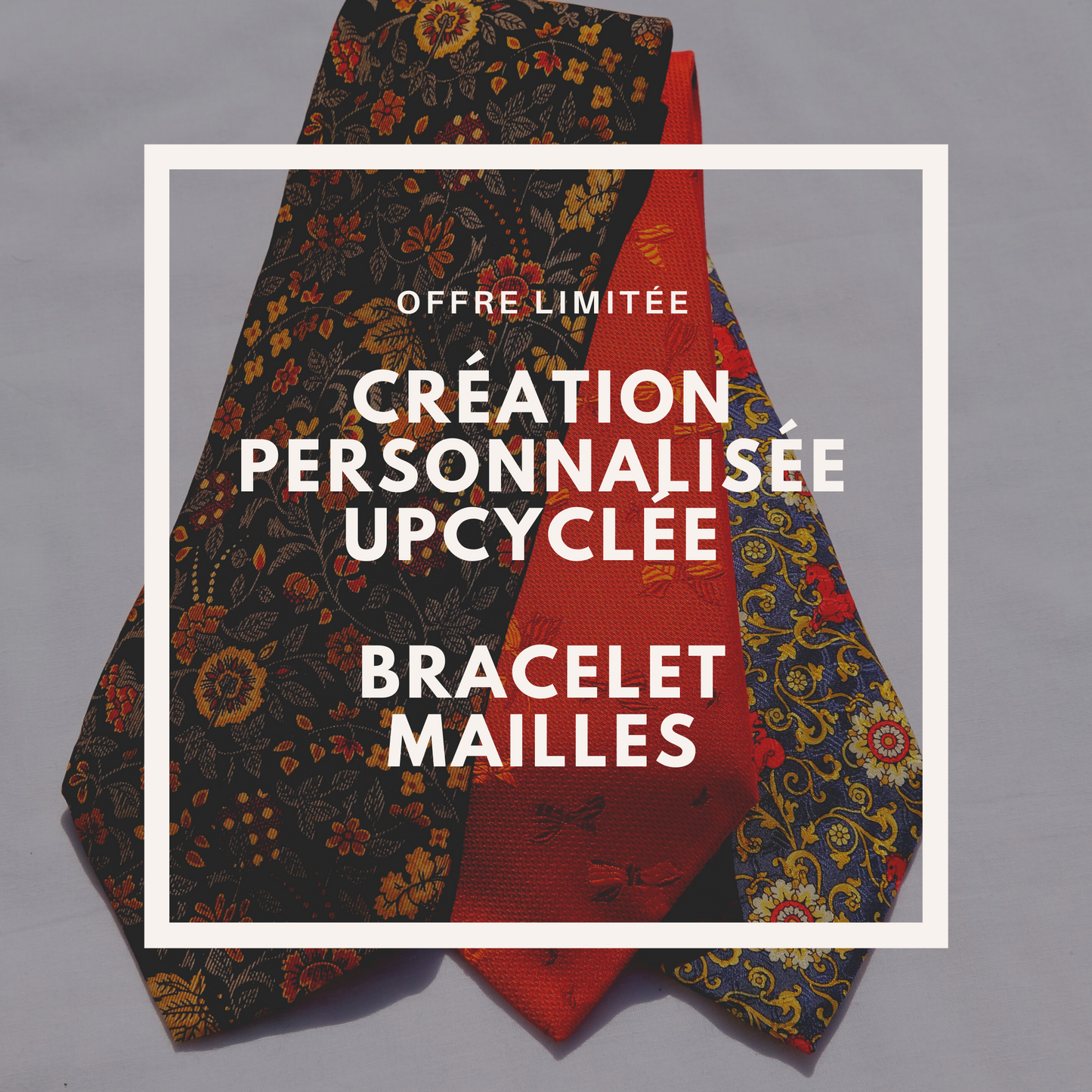 Collier Mailles Personnalisé Upcyclé