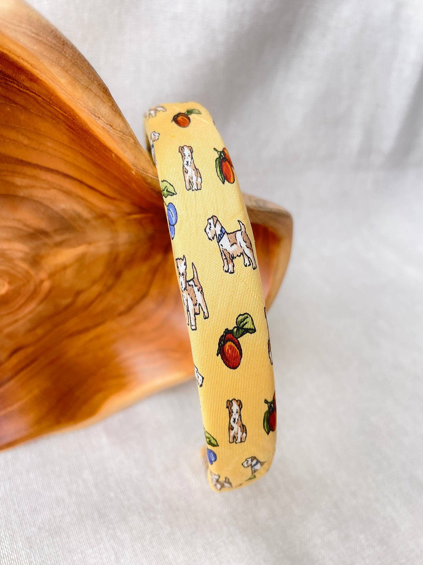 Headband Upcyclé Essentiel 'Promenade au Parc'