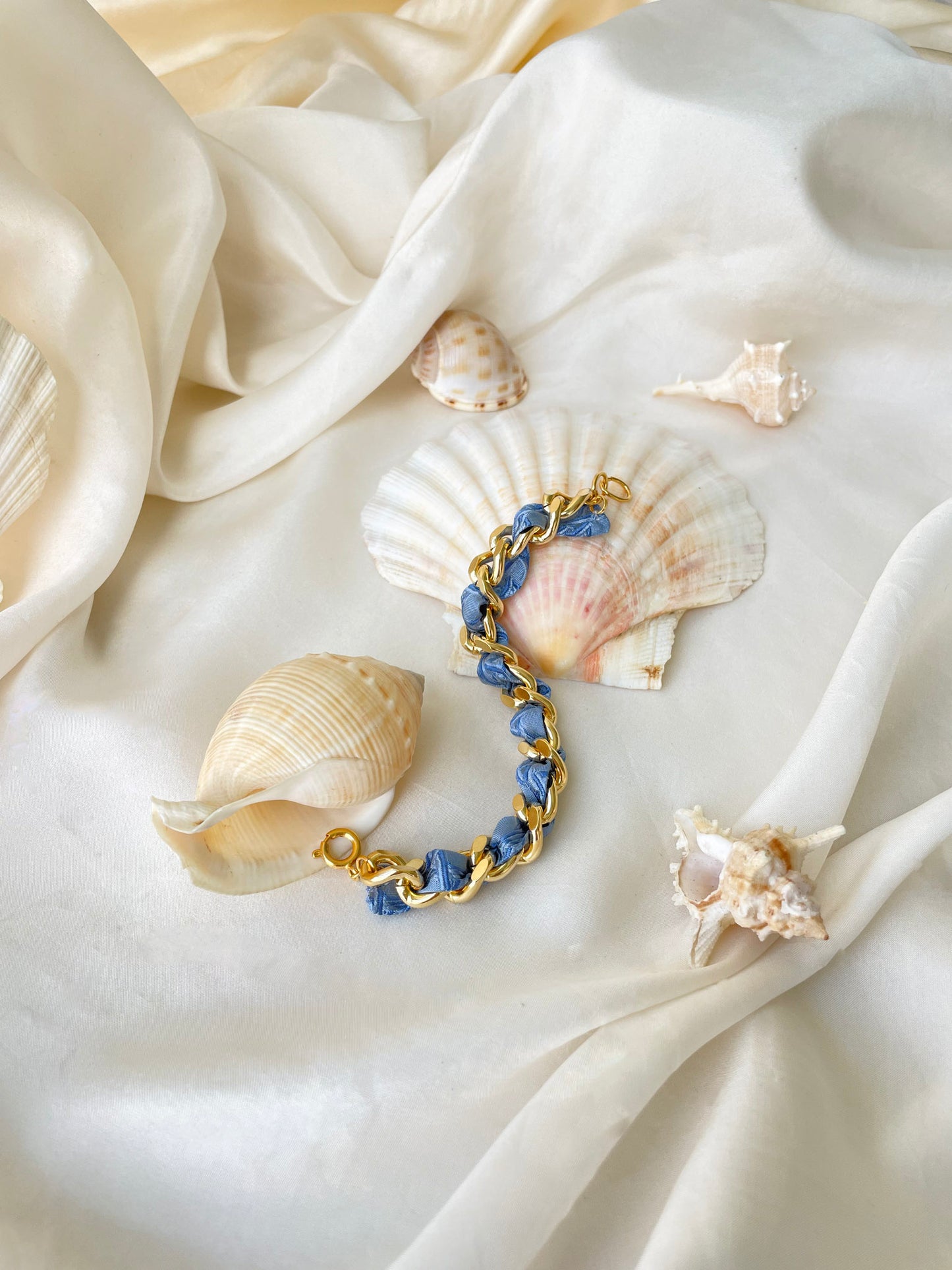 Ensemble Upcyclé Iconique 'Ocean Blue' N°1