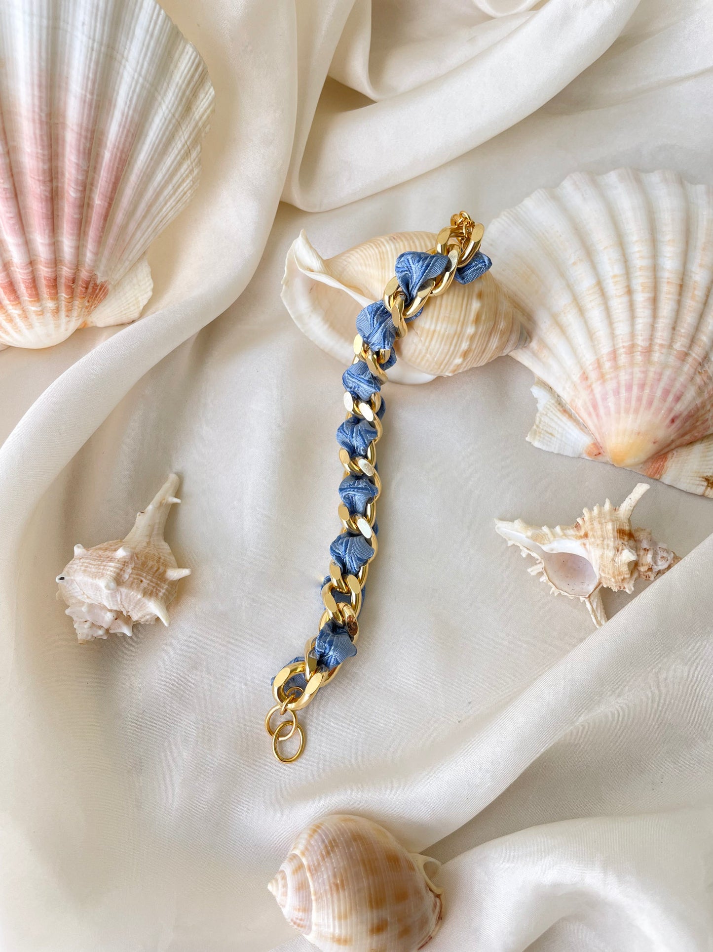 Ensemble Upcyclé Iconique 'Ocean Blue' N°3