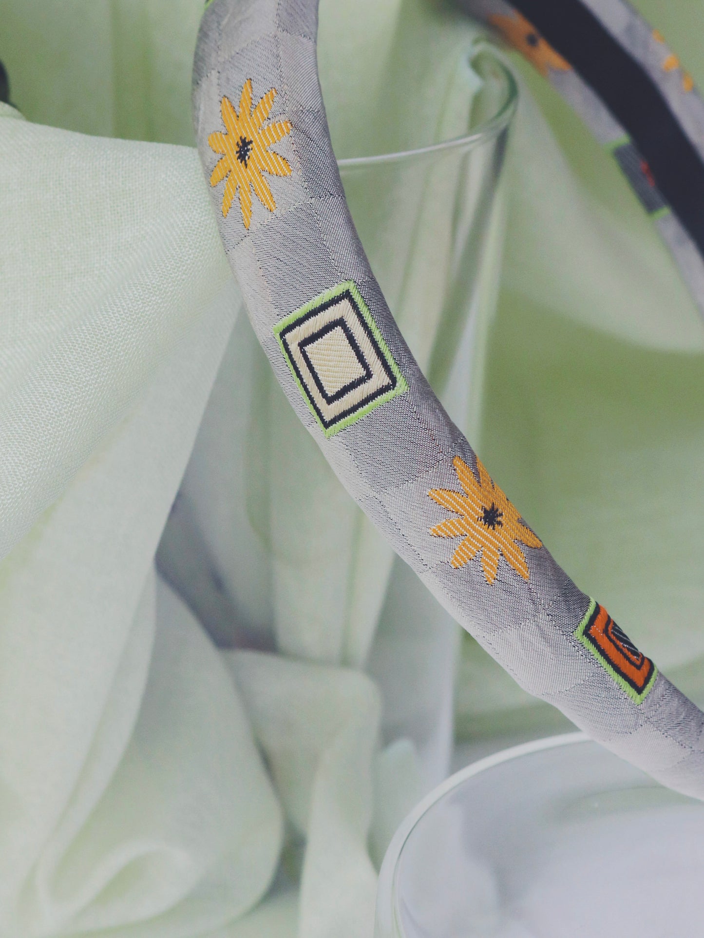 Ensemble Upcyclé Iconique 'Nuancier de Marguerites'