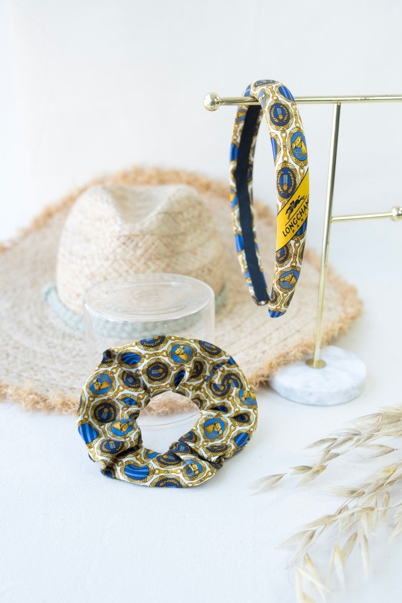 Ensemble Upcyclé Iconique 'Médaille Hippique'