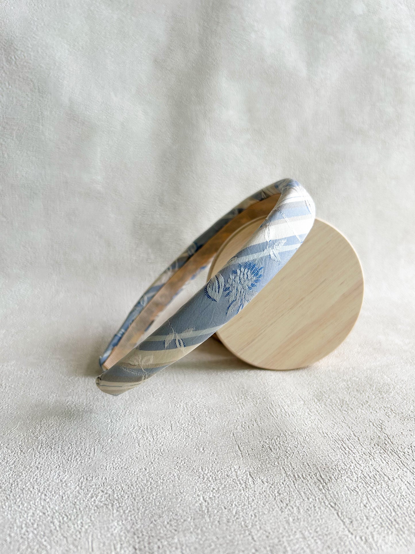 Headband Upcyclé Essentiel 'Blue Delphinium'