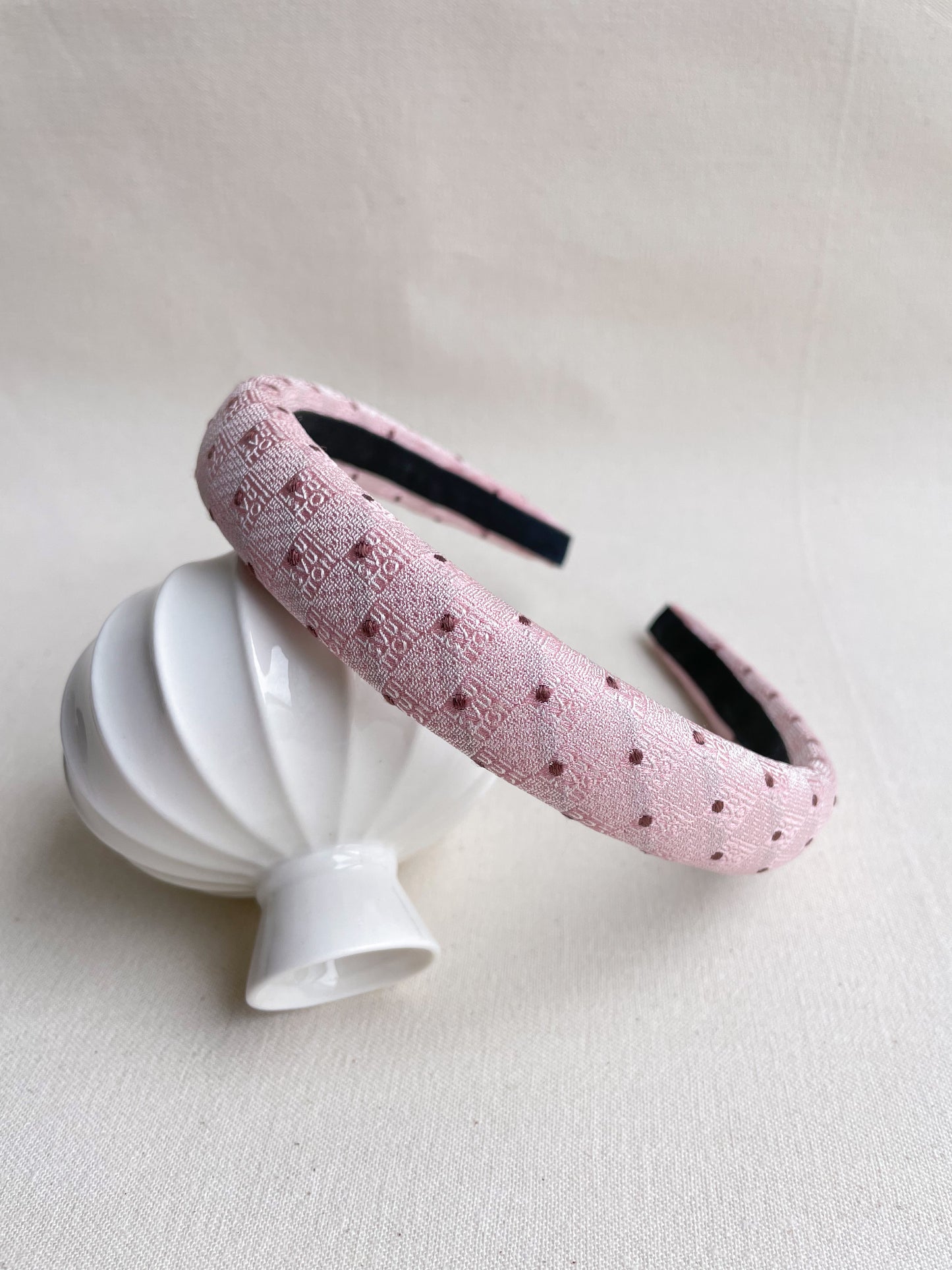 Headband Upcyclé Iconique 'Valériane' N°2