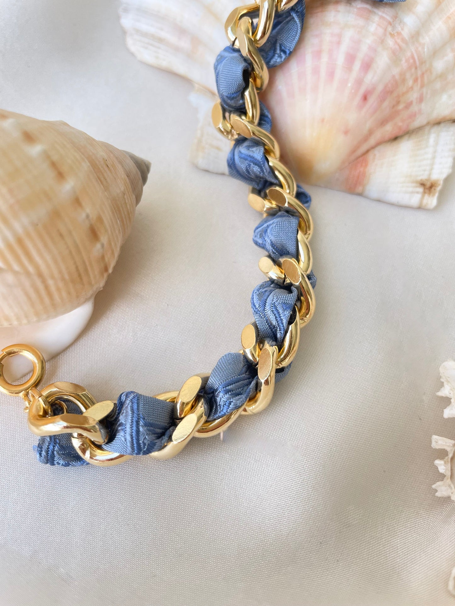 Ensemble Upcyclé Iconique 'Ocean Blue' N°1