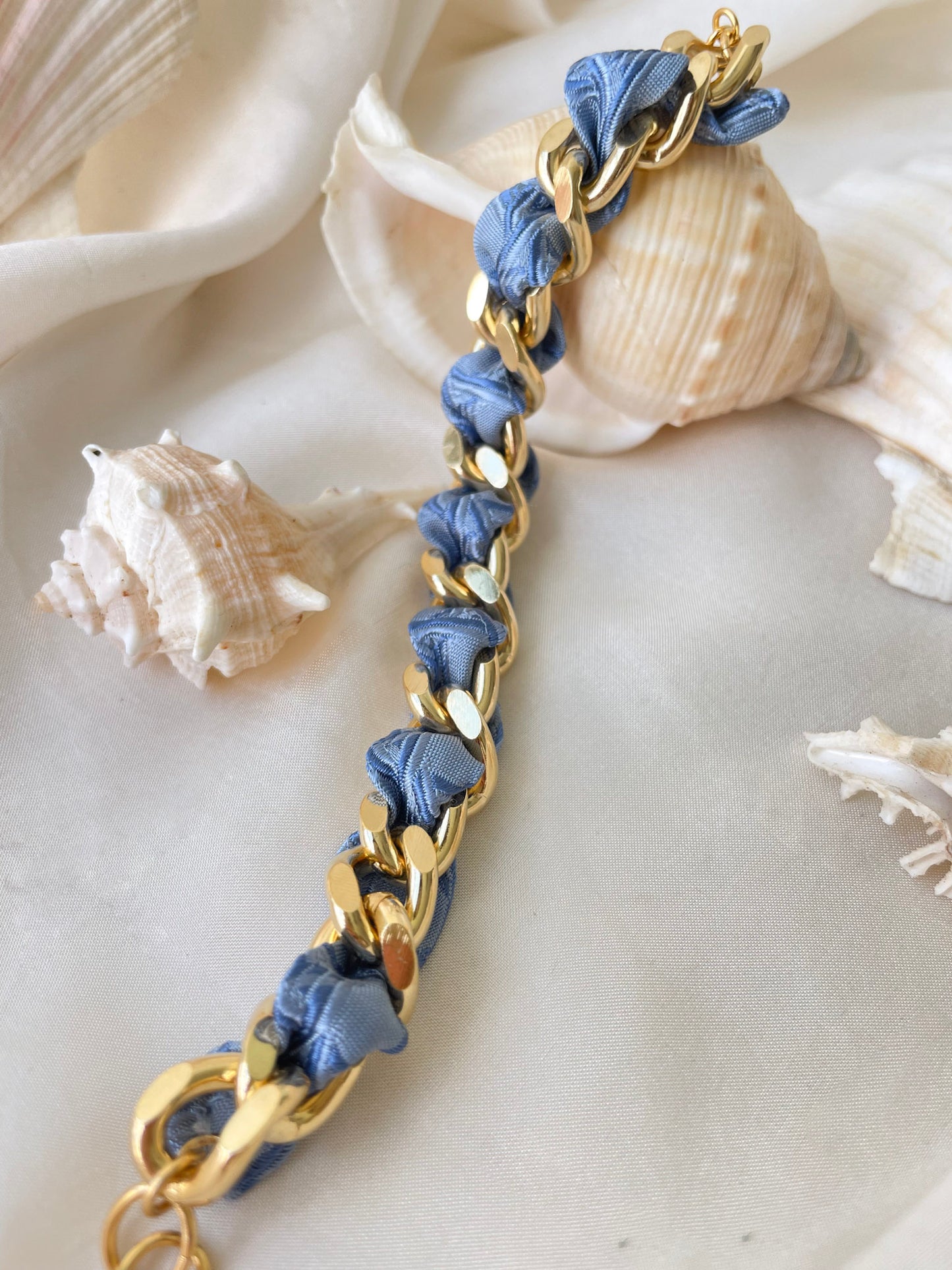 Ensemble Upcyclé Iconique 'Ocean Blue' N°3