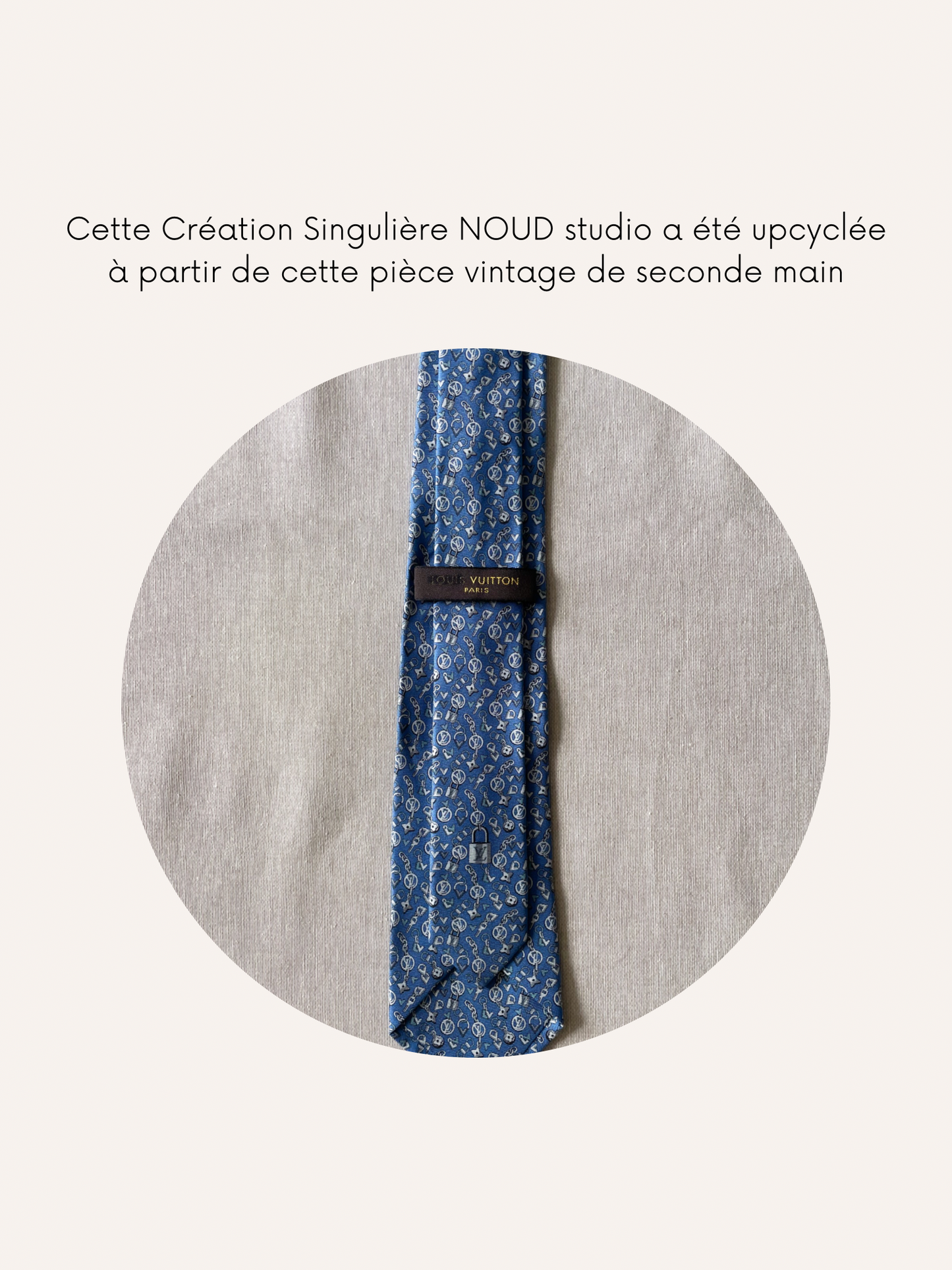 Headband Upcyclé Iconique 'Pont-Neuf' N°1