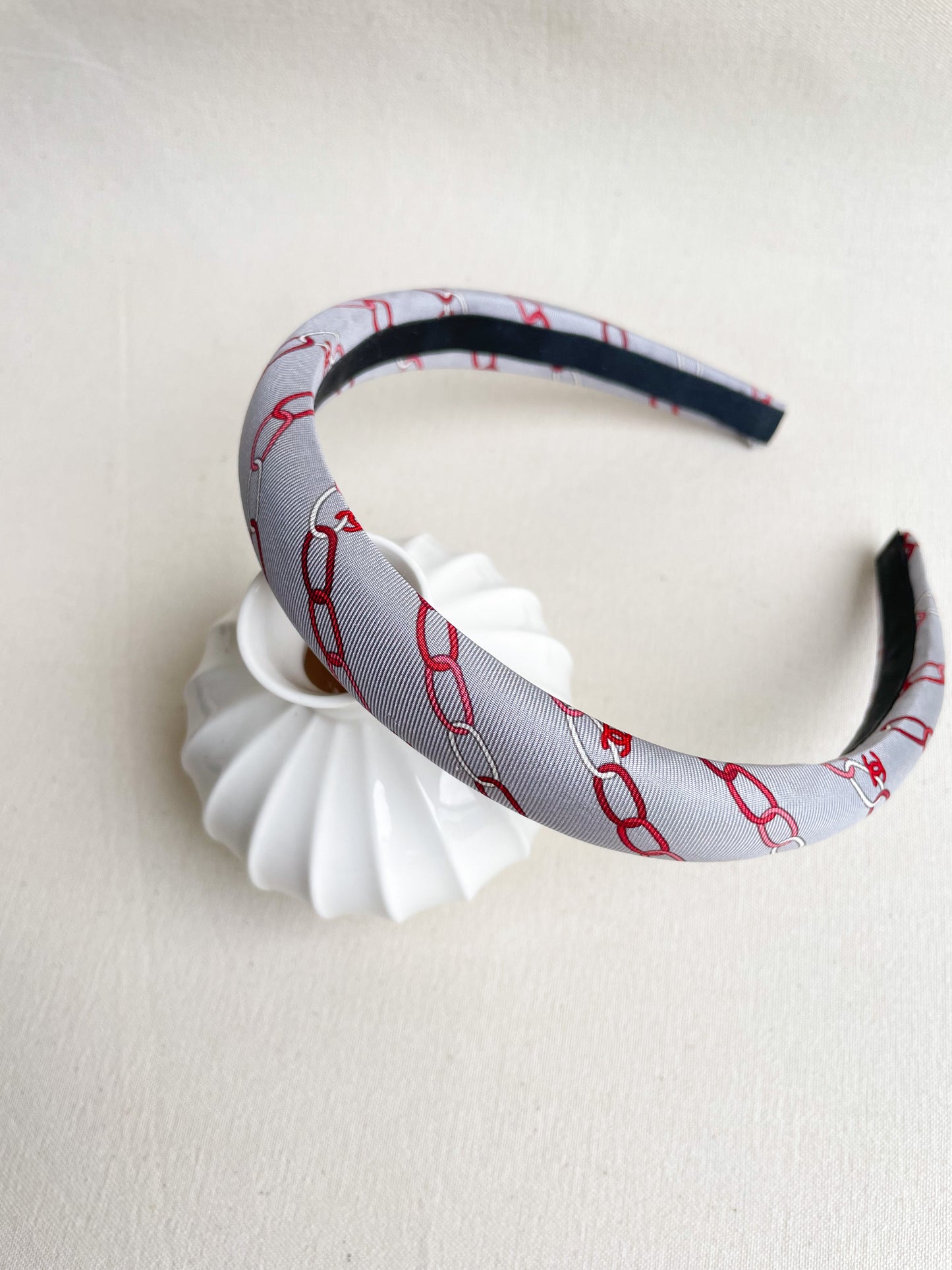 Headband Upcyclé Iconique 'Lovechains' N°2
