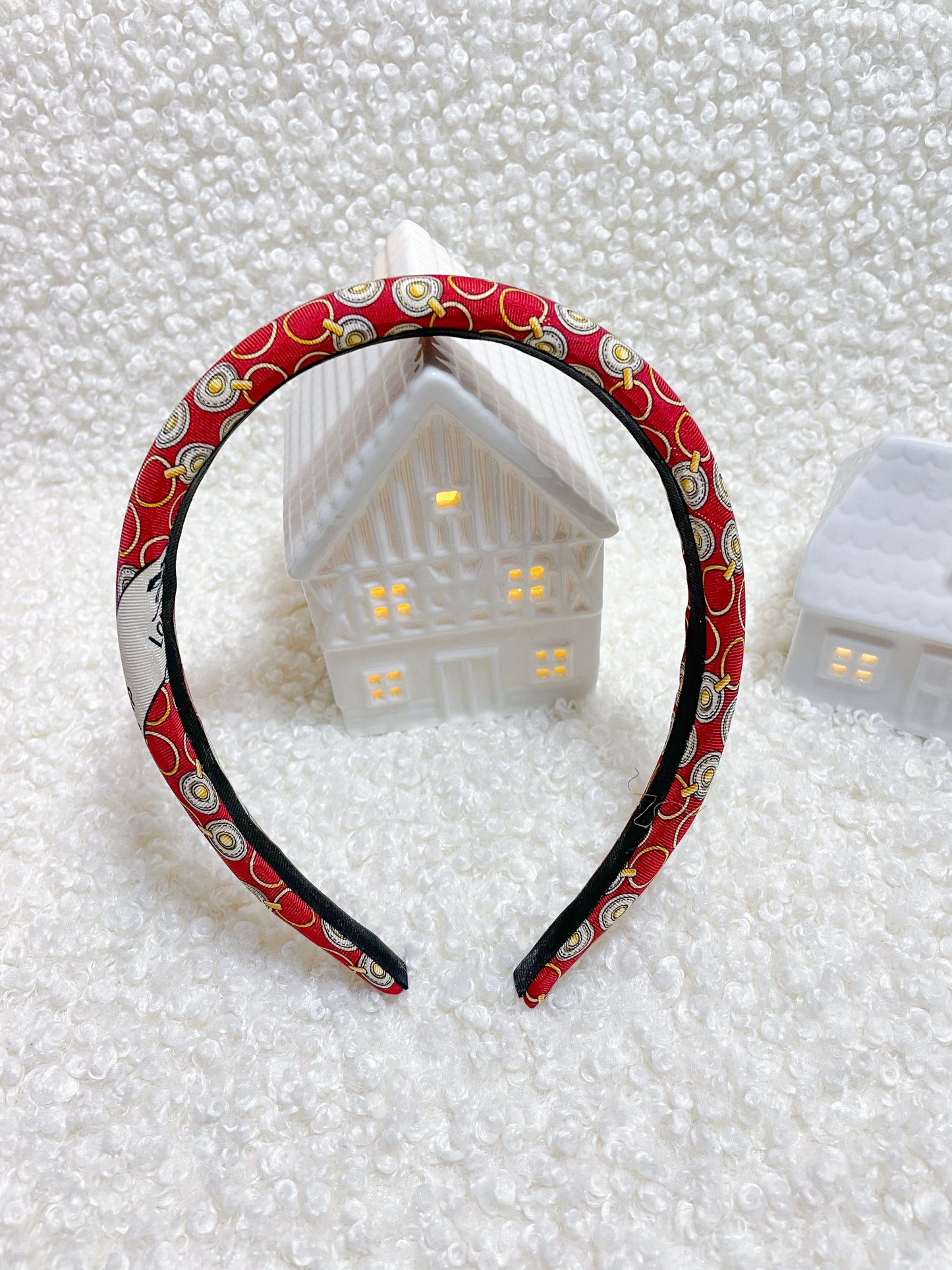 Headband Upcyclé Iconique 'Poudreuse'