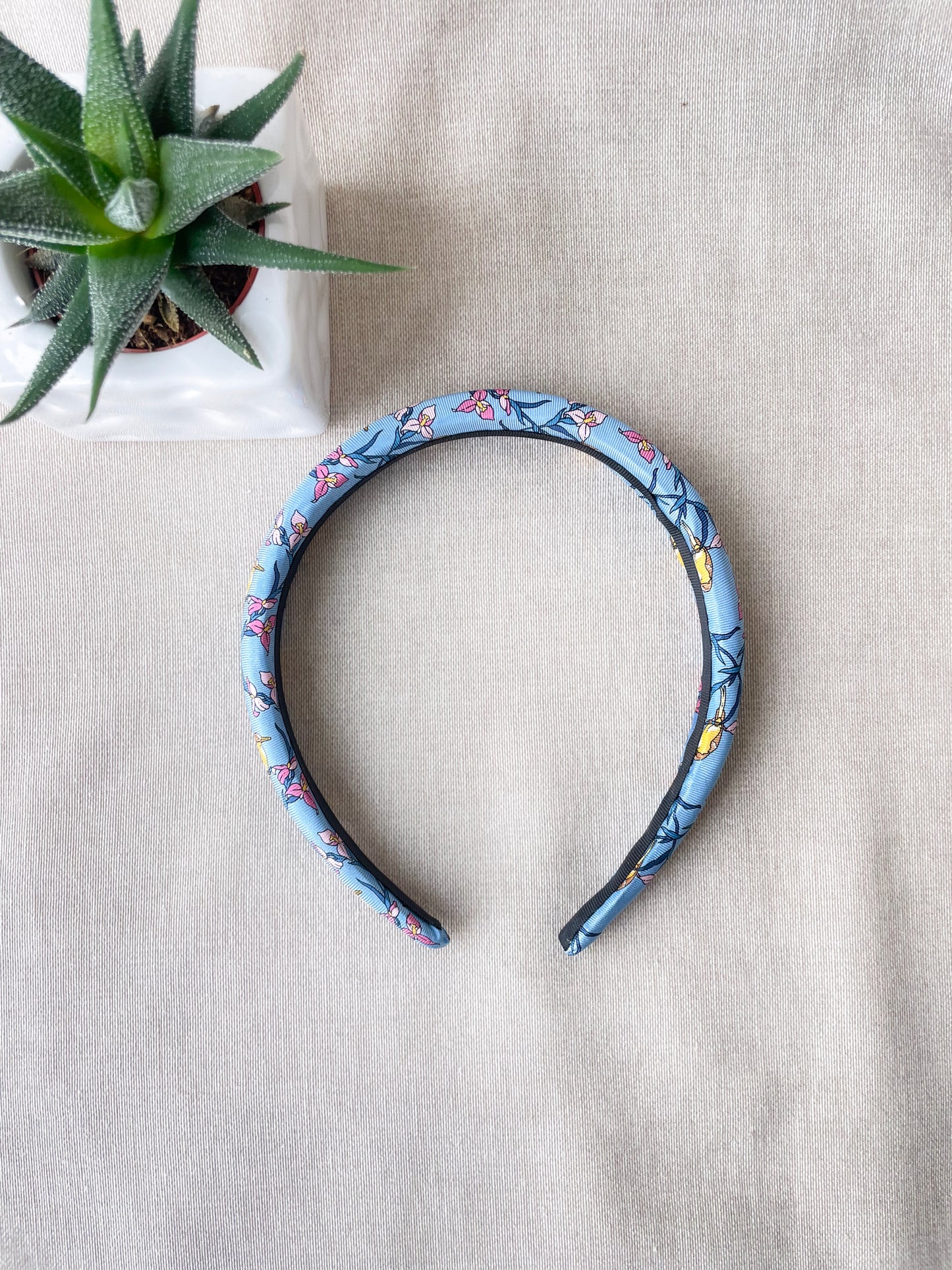 Headband Upcyclé Essentiel 'Rêve de printemps'