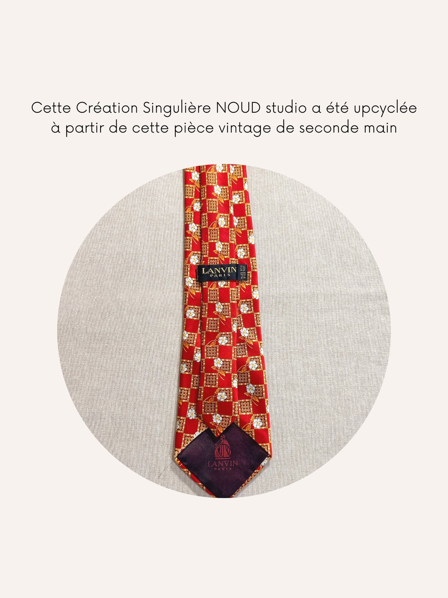 Ensemble Upcyclé Iconique 'Rosidae'