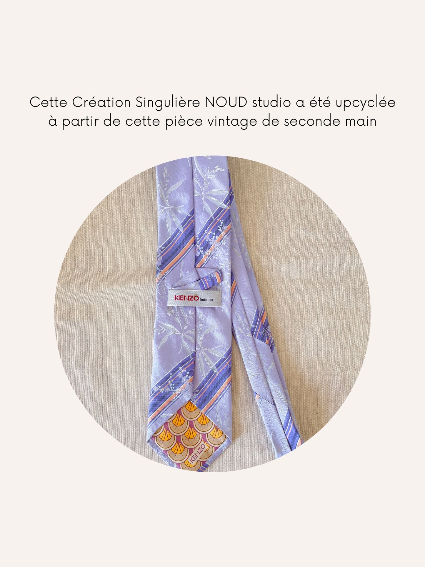 Headband Upcyclé Essentiel 'Iridis'