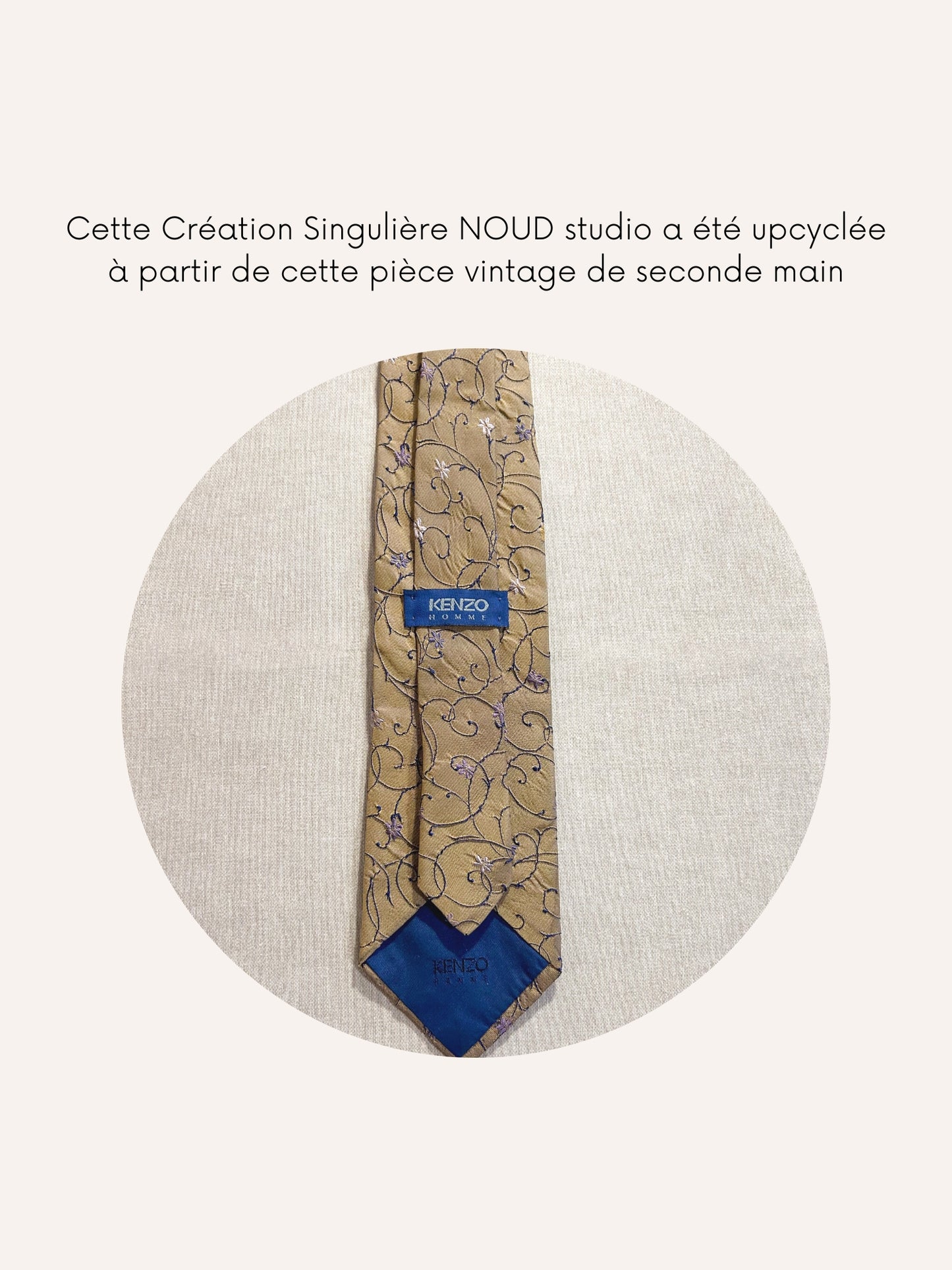 Ensemble Upcyclé Iconique 'Arcade florale'