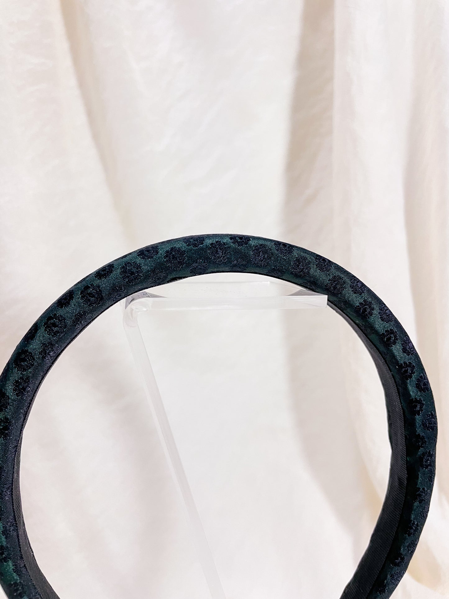 Headband Upcyclé Essentiel 'Deep forest'