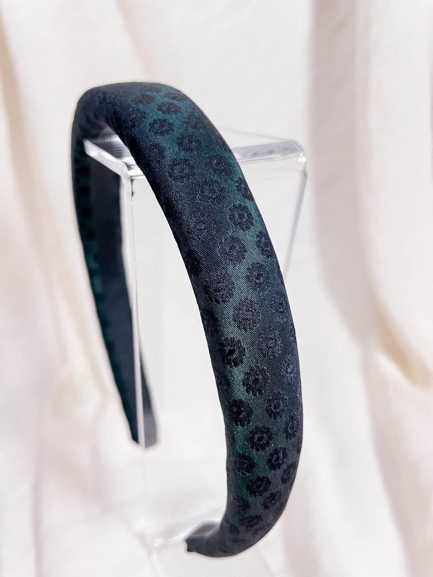 Headband Upcyclé Essentiel 'Deep forest'