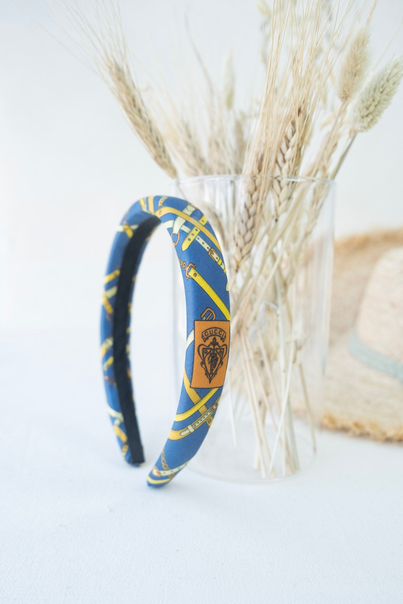 Headband Upcyclé Iconique 'Harnais'