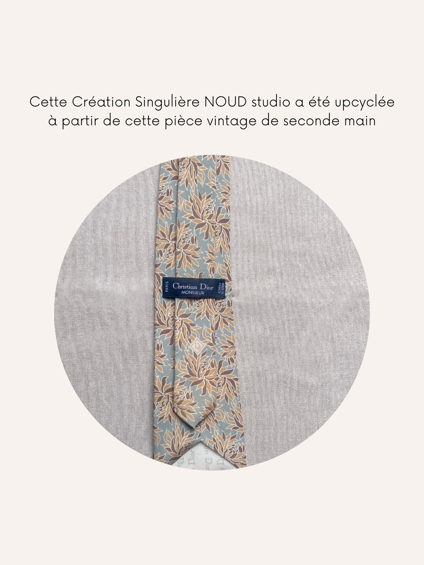 Headband Upcyclé Iconique 'Arabesque'
