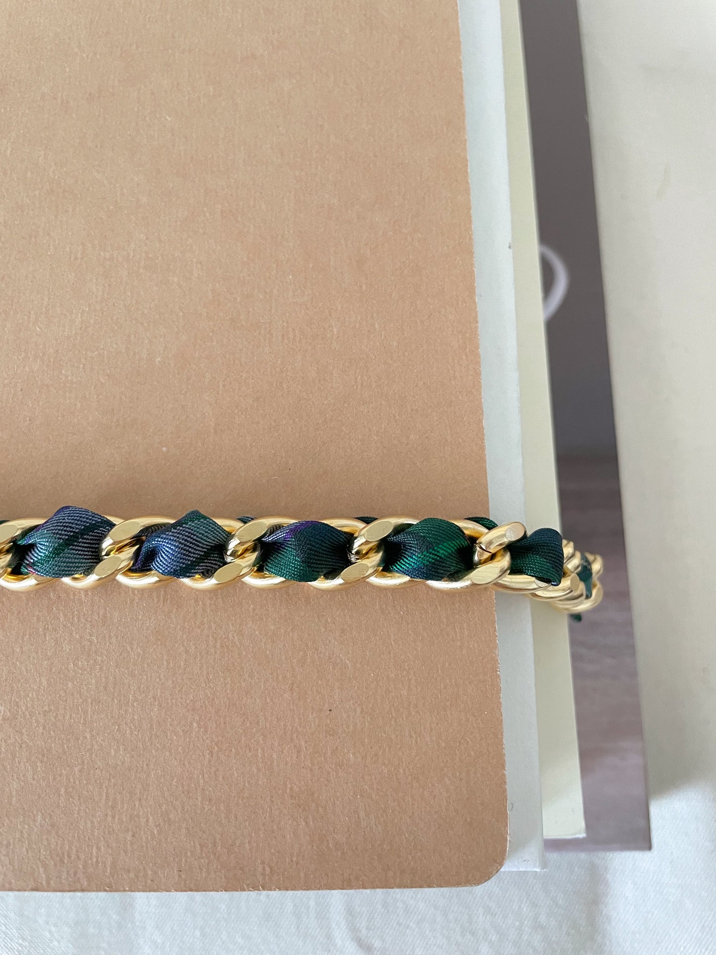 Bracelet Mailles Upcyclé 'Père Lachaise'