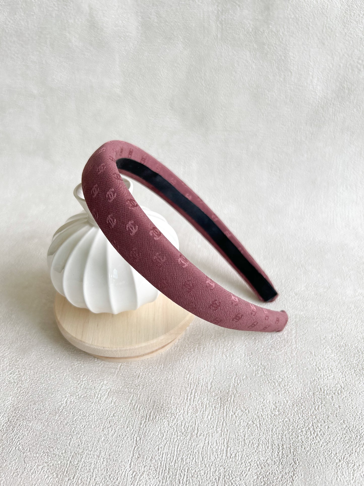 Headband Upcyclé Iconique 'Pourpre'