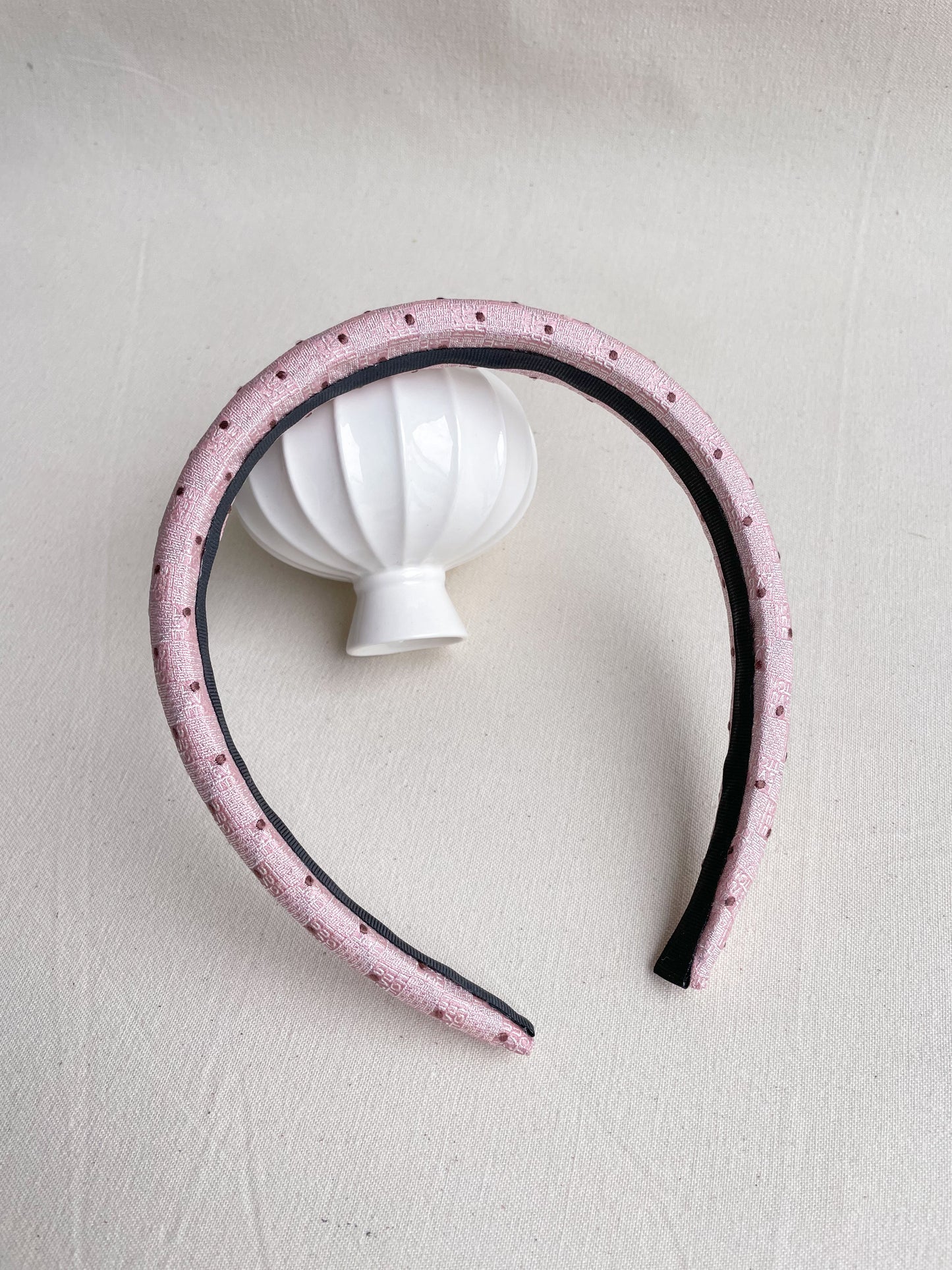 Headband Upcyclé Iconique 'Valériane' N°2