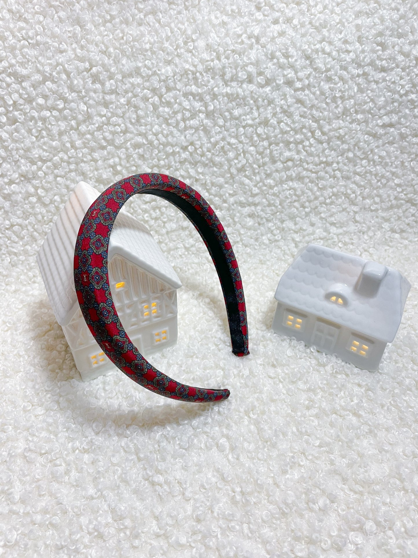 Headband Upcyclé Iconique 'Bonhomme de neige' N°1