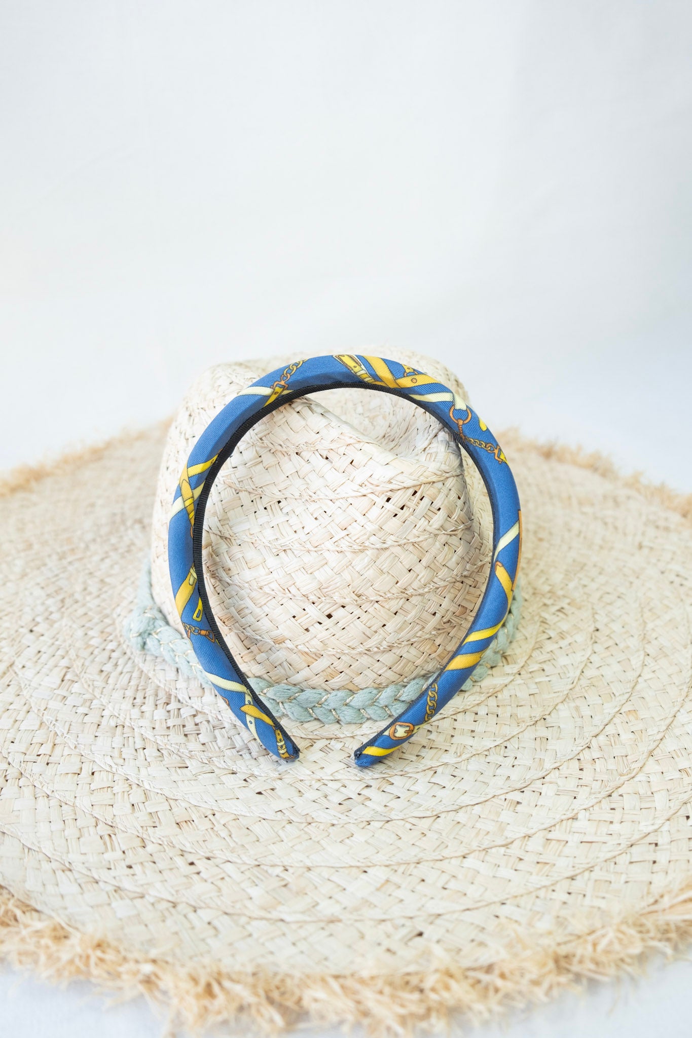 Headband Upcyclé Iconique 'Harnais'