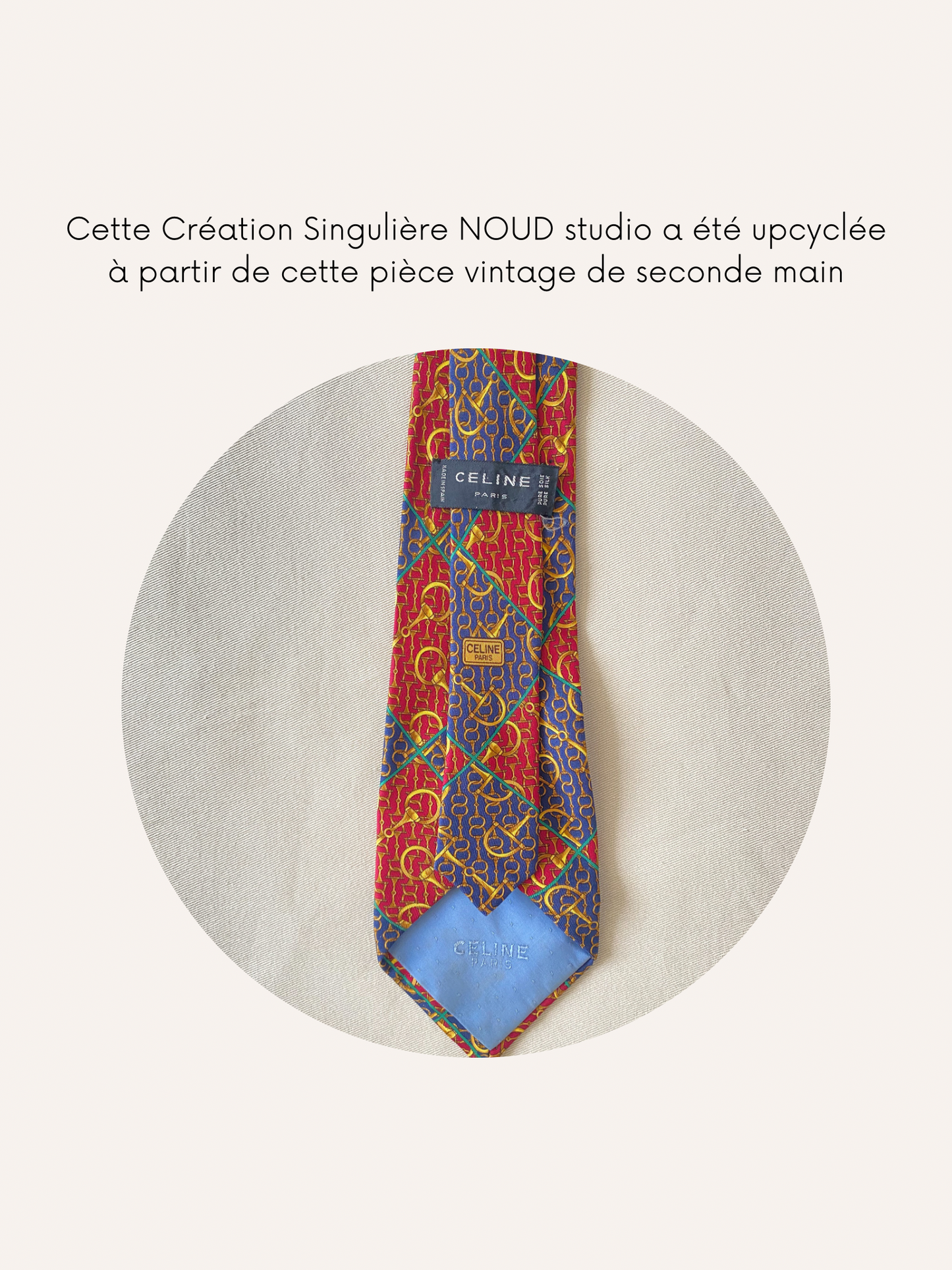 Headband Upcyclé Iconique 'Étoile'
