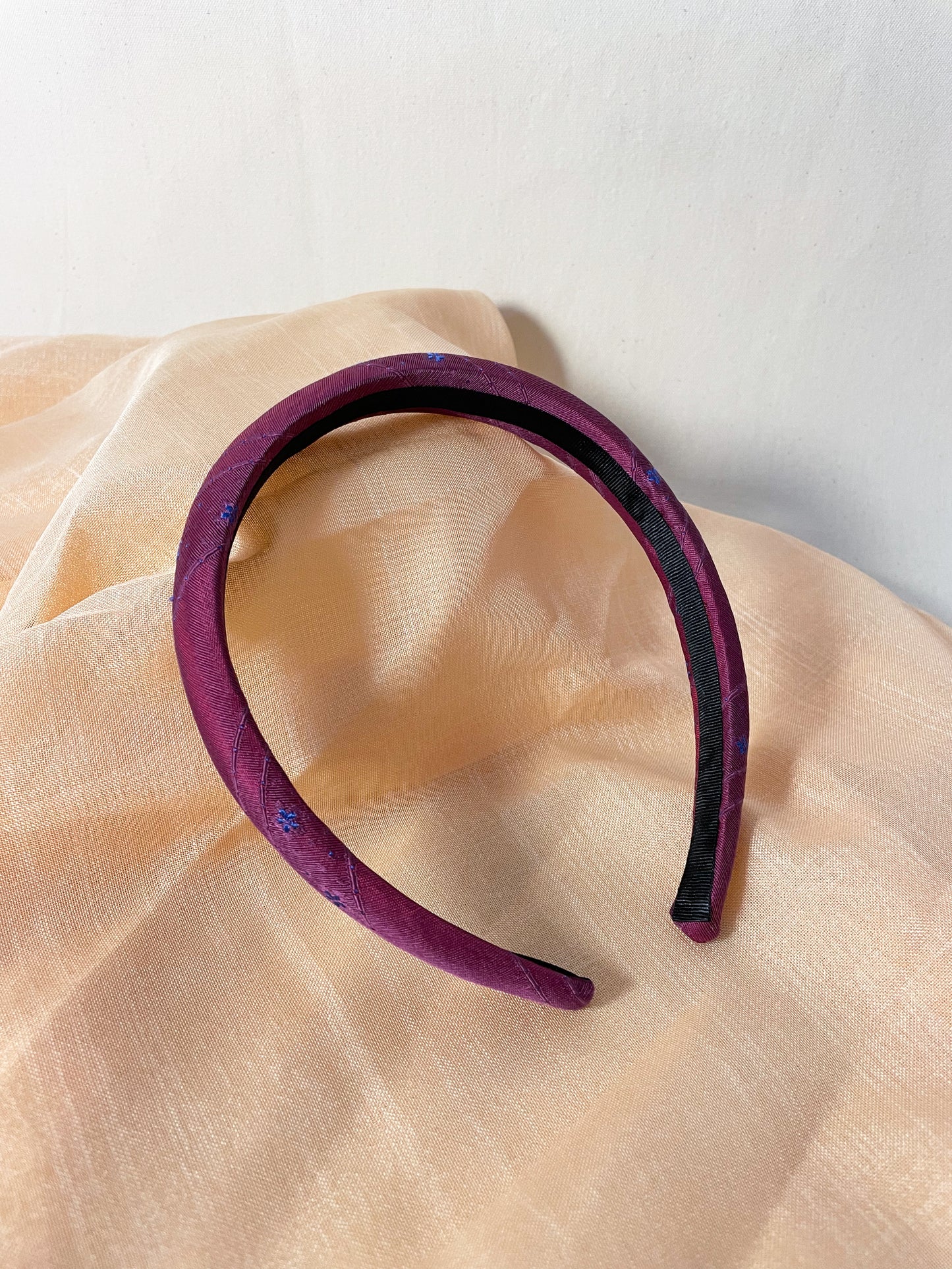 Headband Upcyclé Iconique 'Parcimonieux' N°2