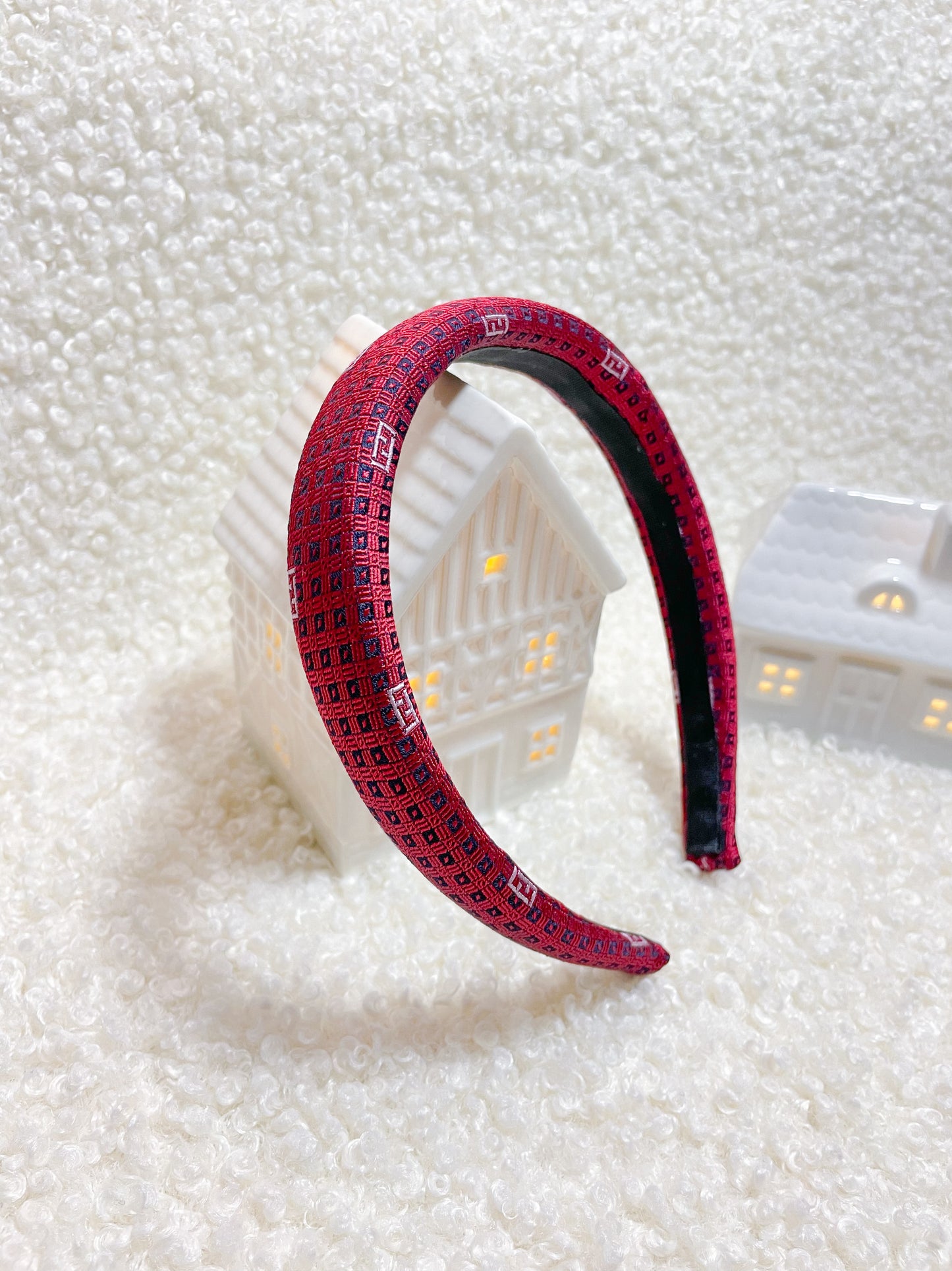 Headband Upcyclé Iconique 'Val D'Isère'