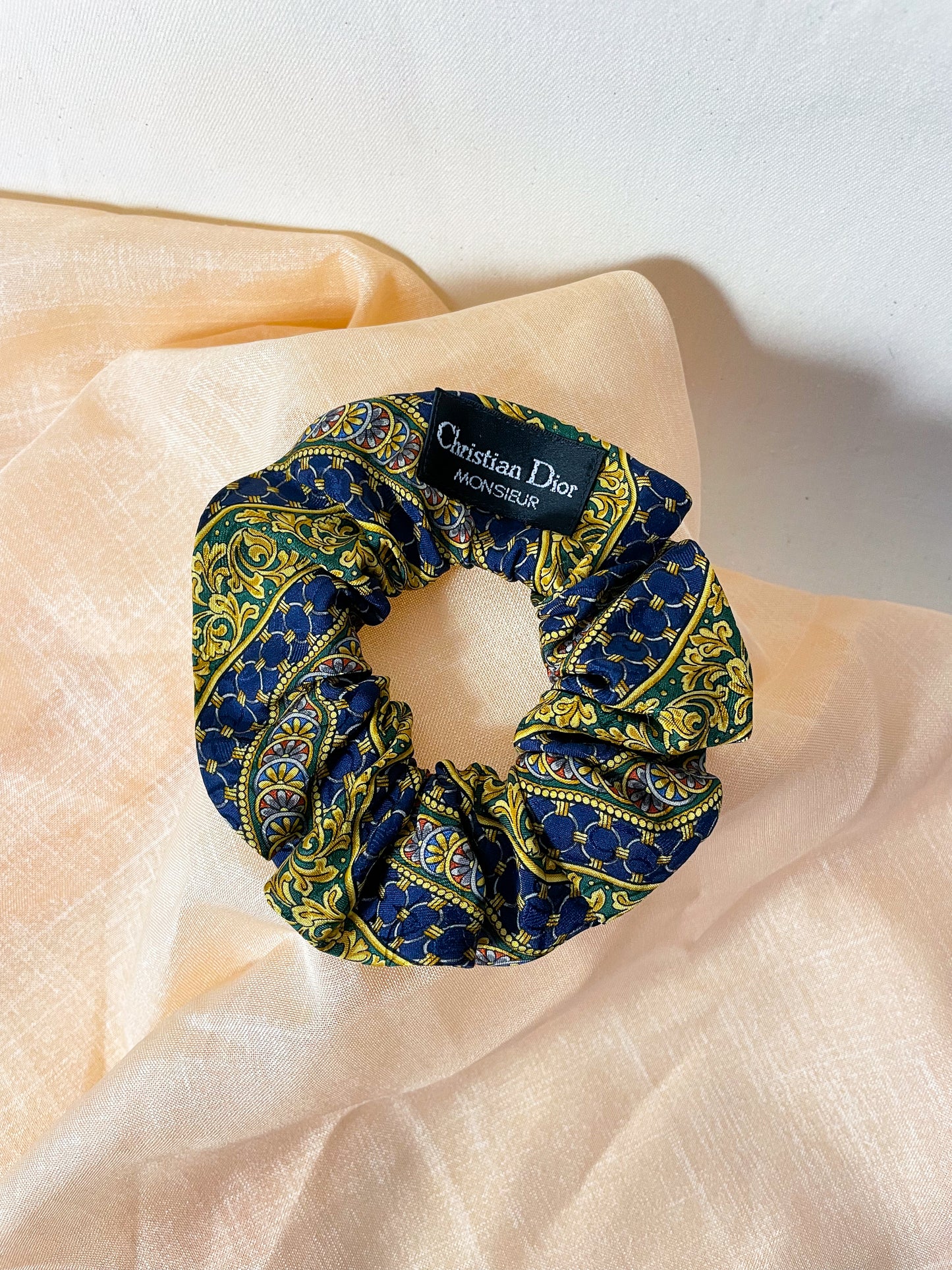 Chouchou Upcyclé Iconique 'Tournesol'