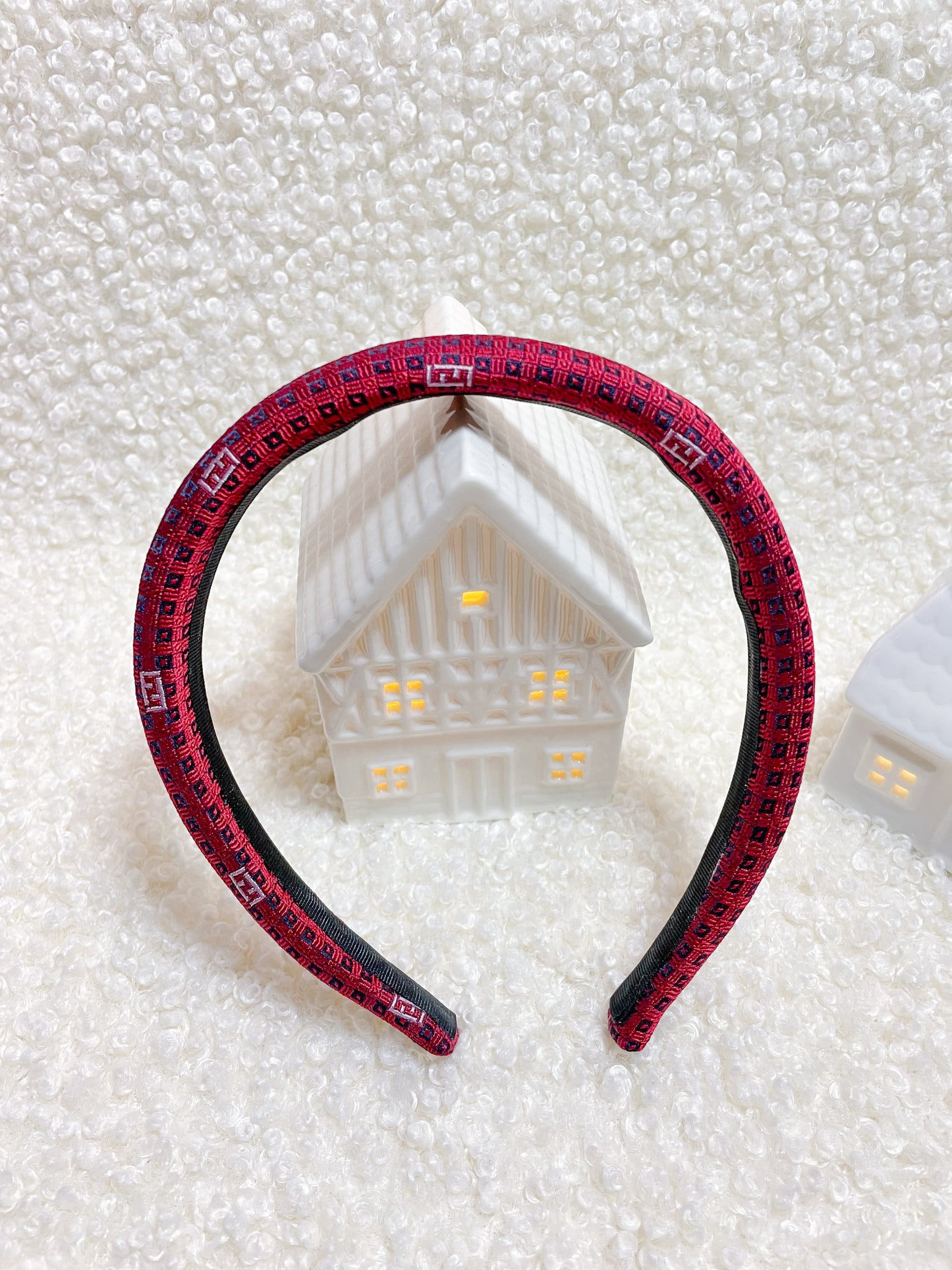 Headband Upcyclé Iconique 'Val D'Isère'