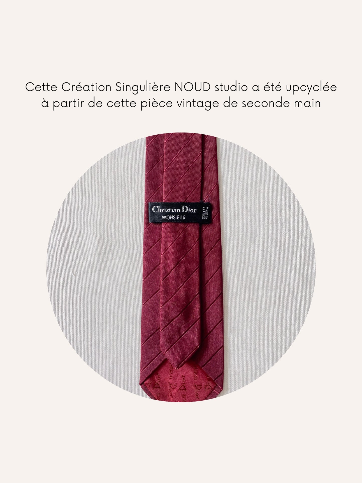Ensemble Upcyclé Iconique 'Prouesse'