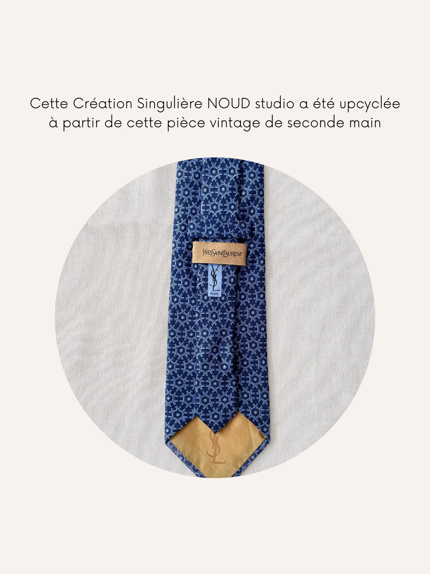 Chouchou Upcyclé Iconique 'Propulseur'