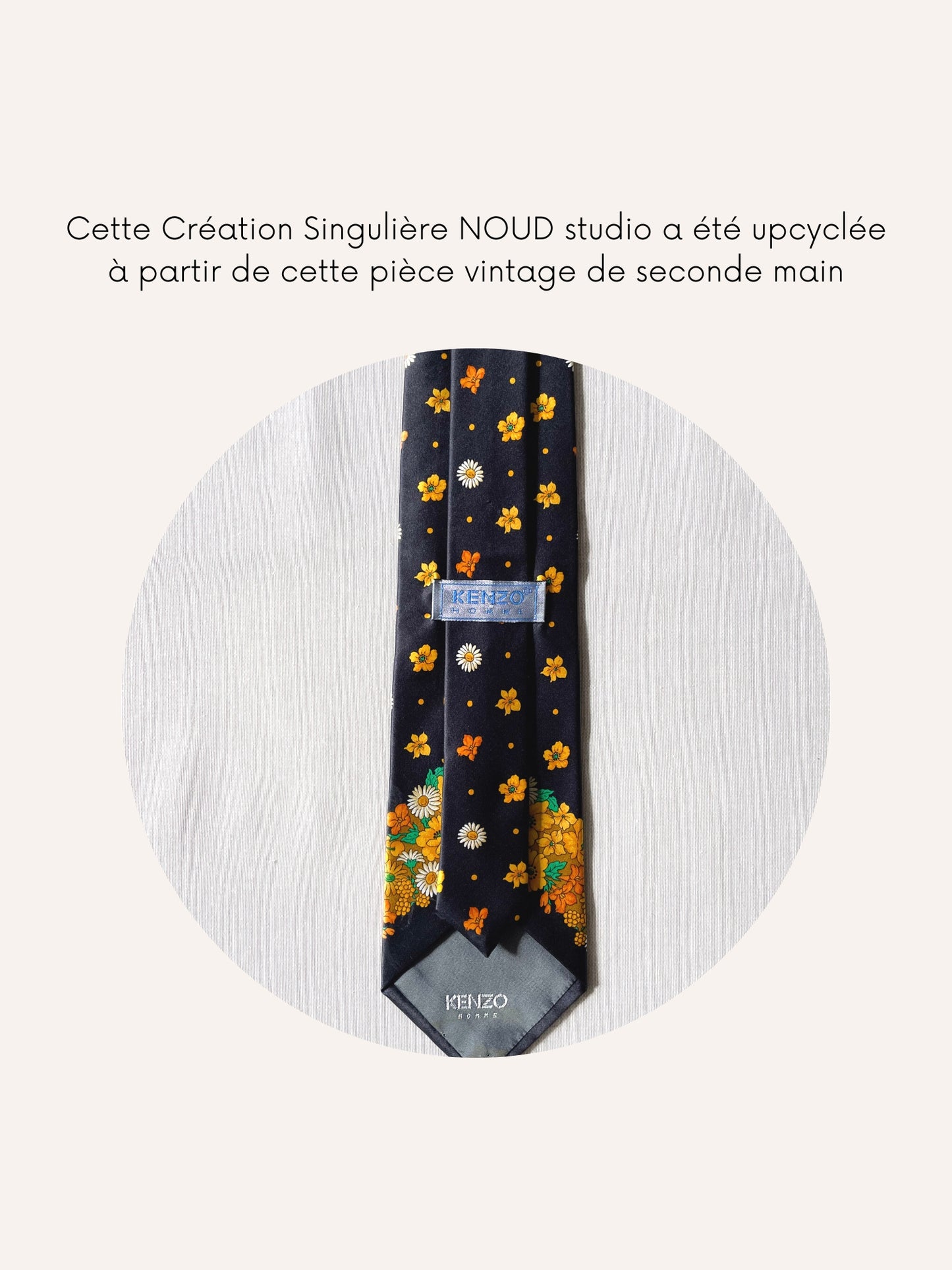 Headband Upcyclé Essentiel 'Marguerita' N°1